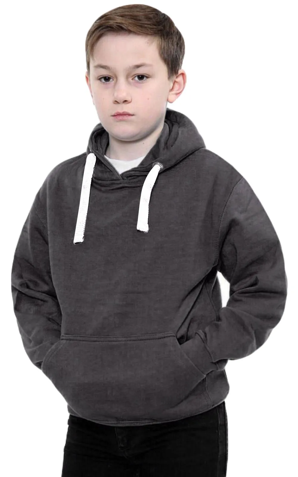 2 Pack Kids Pullover Pocket Detail Hoodie