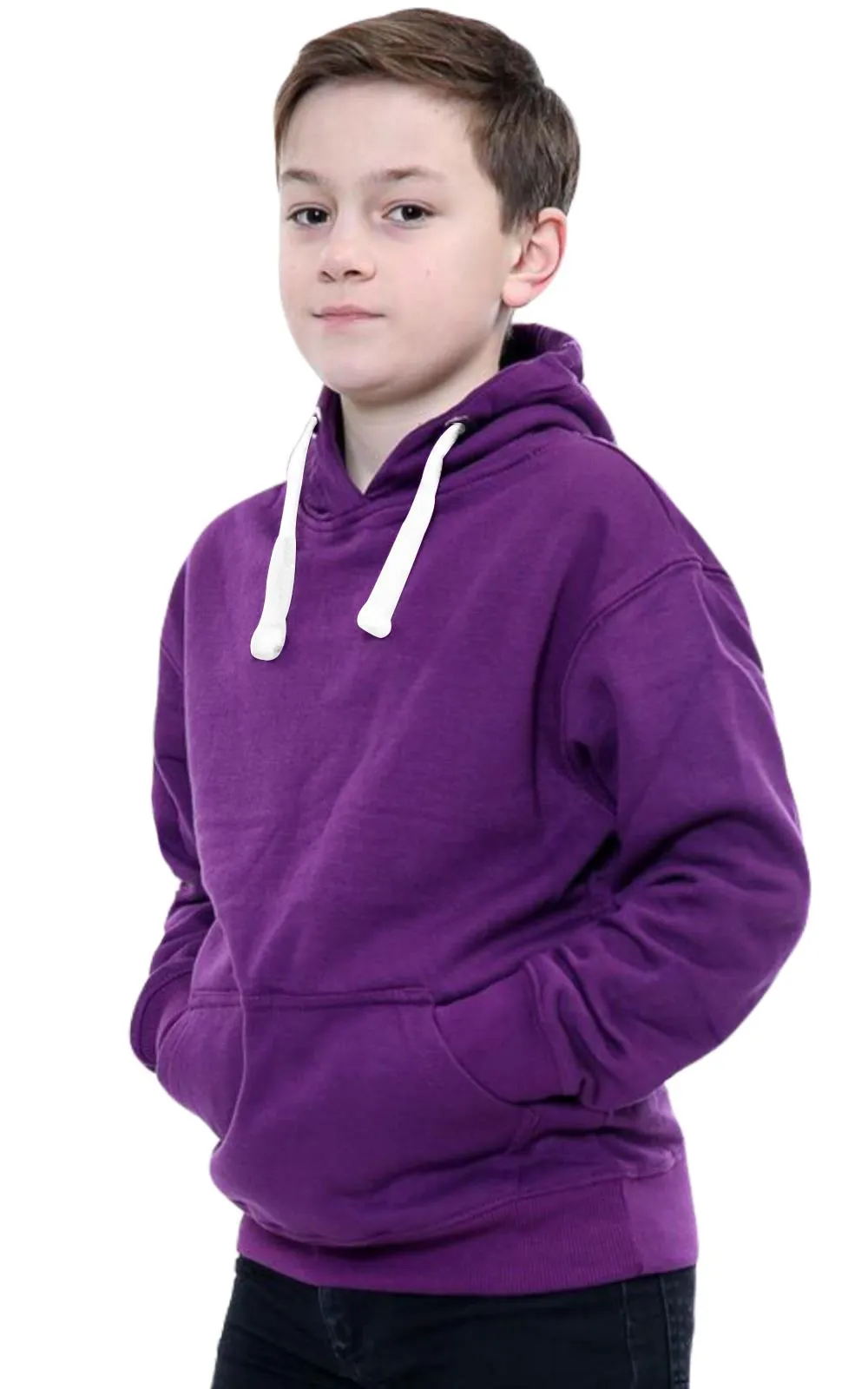 2 Pack Kids Pullover Pocket Detail Hoodie