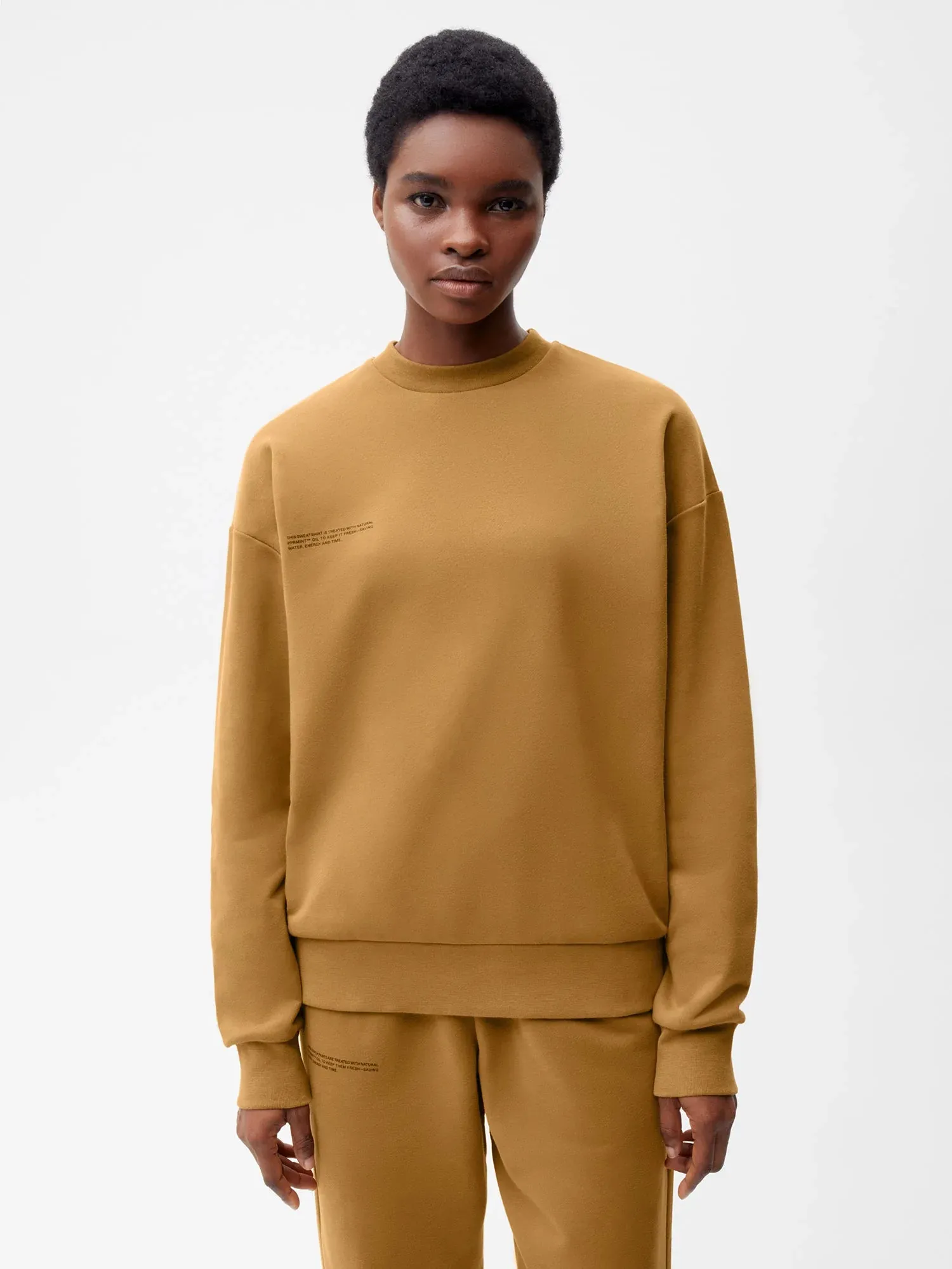 365 Sweatshirt - Neutral Tones—copper brown