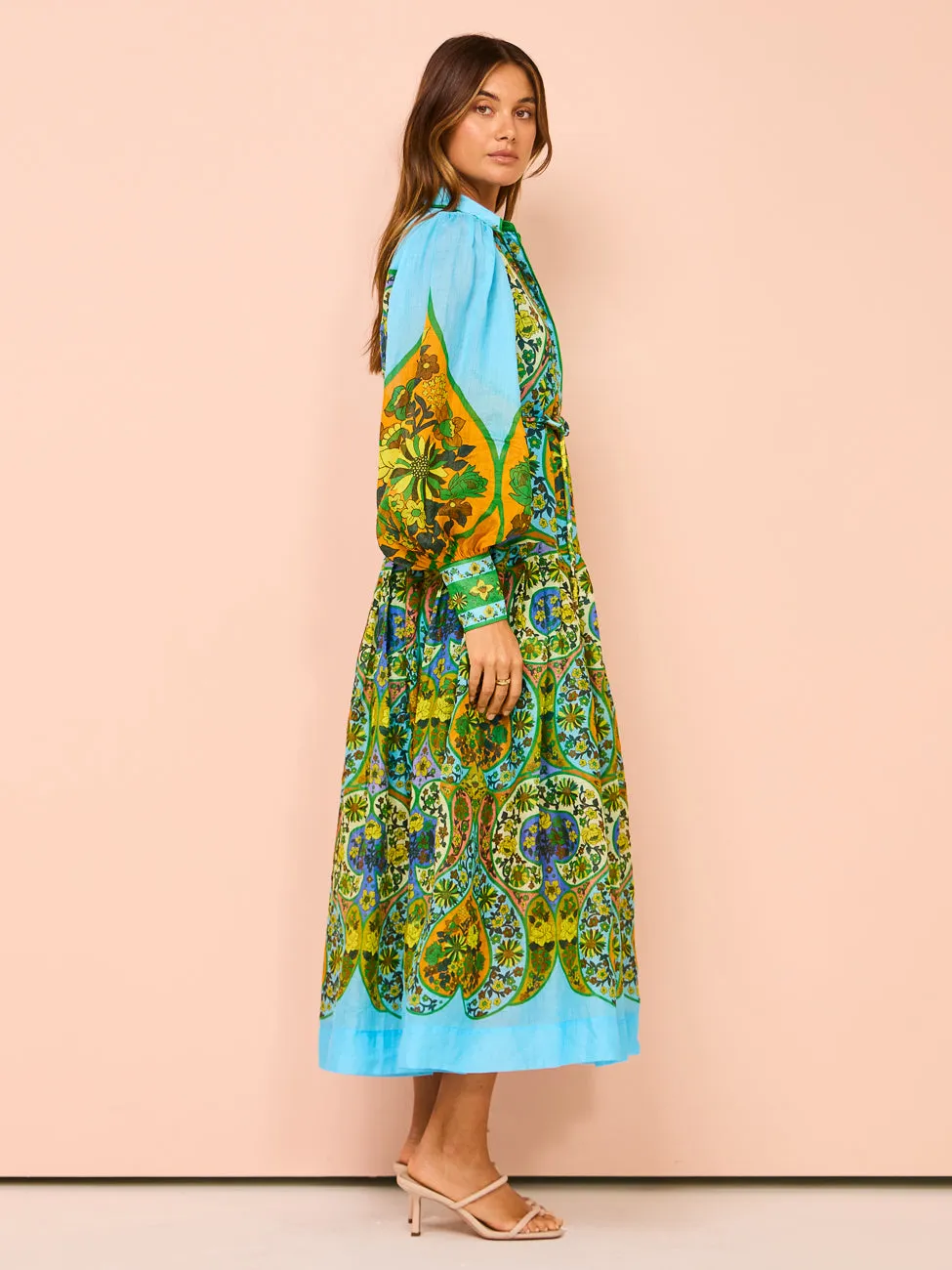 Alemais Sofie Shirtdress in Multi