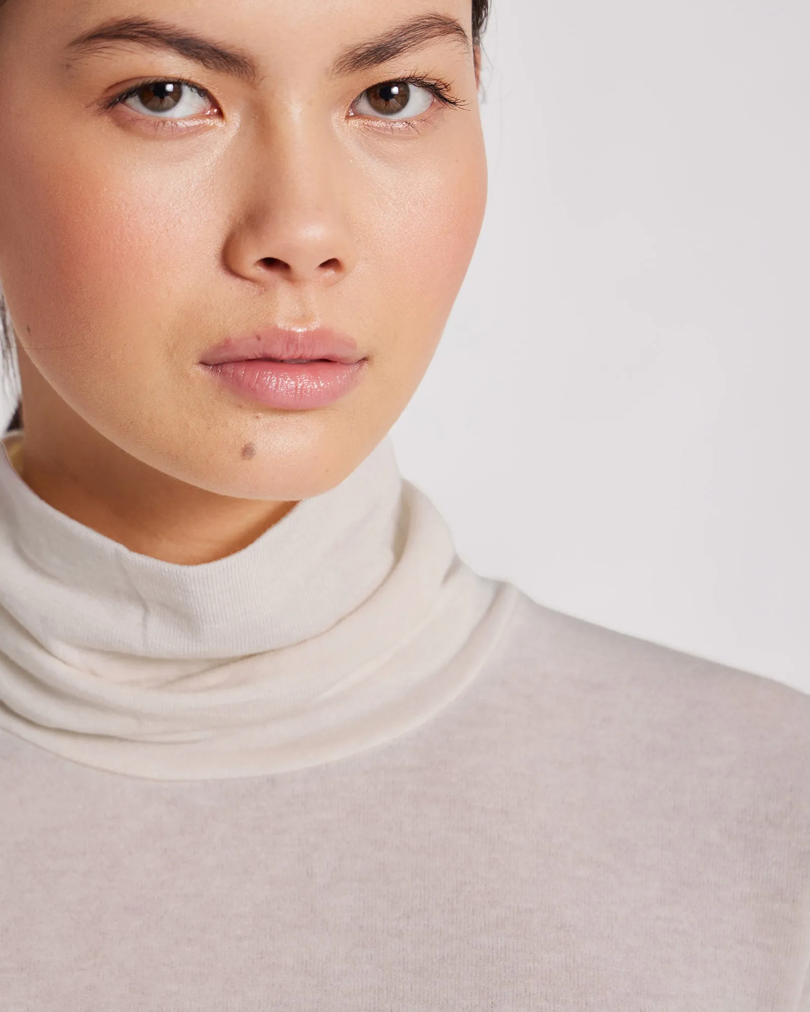 Anna Wool Turtleneck - Grey Morn