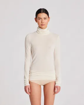 Anna Wool Turtleneck - Off White