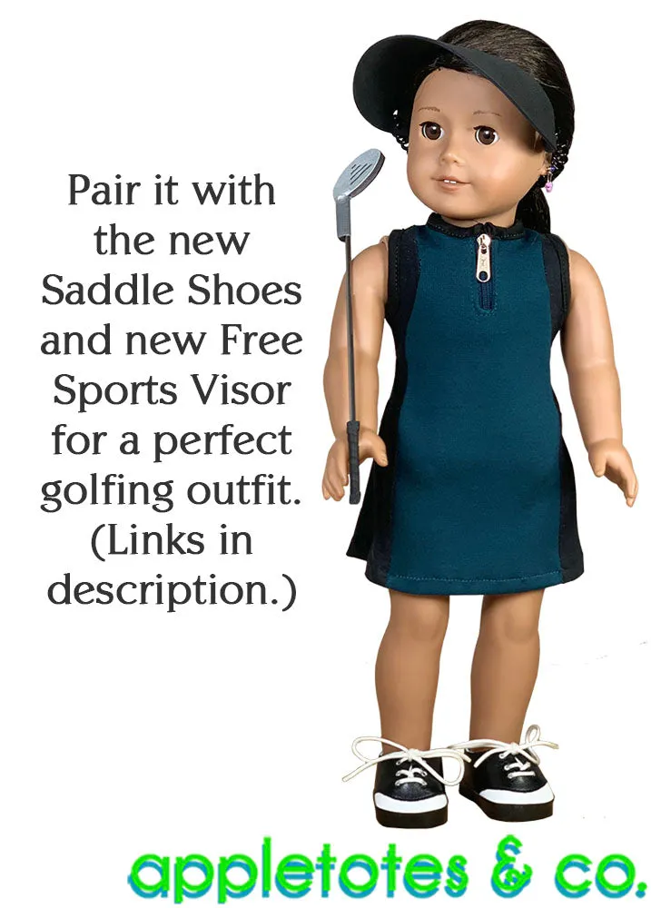 Annika Sports Dress Sewing Pattern for 18 Inch Dolls