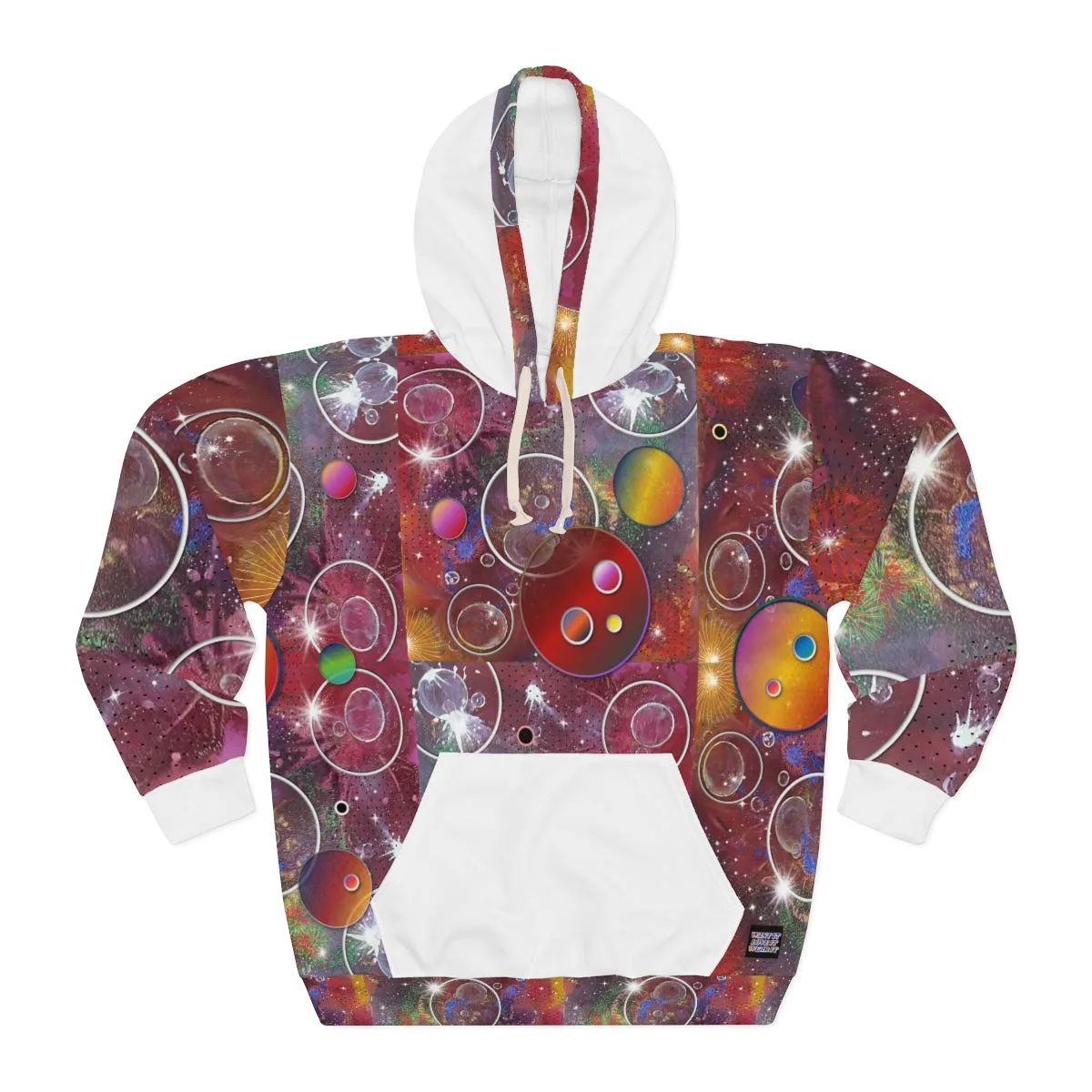 AOP Unisex Pullover Hoodie GALAXY