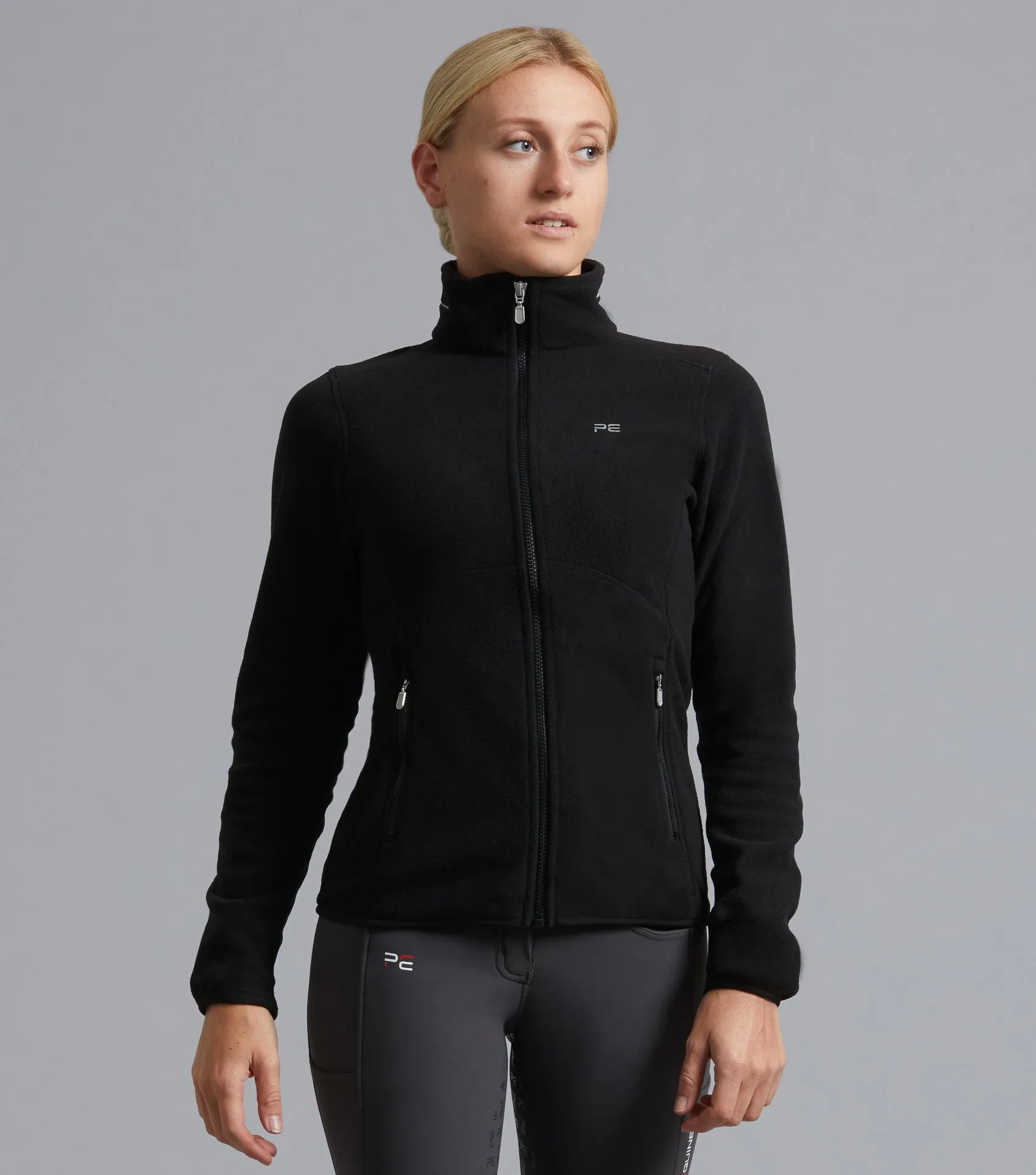 Ascendo Microfleece Riding Top Black