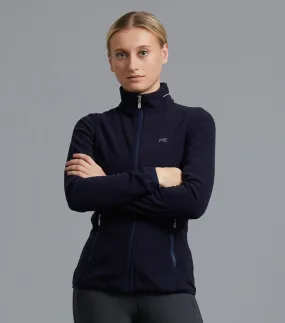 Ascendo Microfleece Riding Top Navy