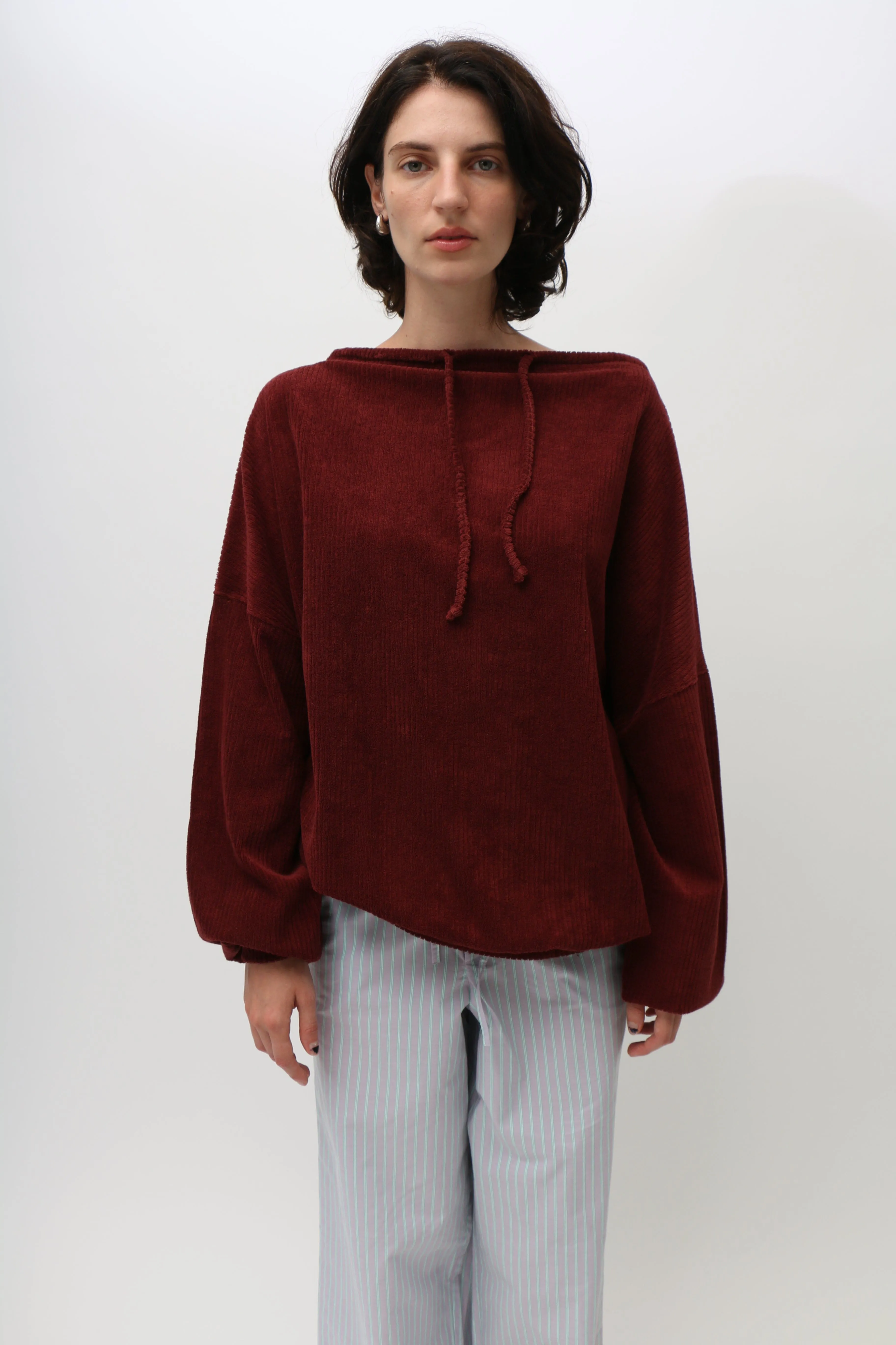 Aster Brown Red Ran Sweatshirt