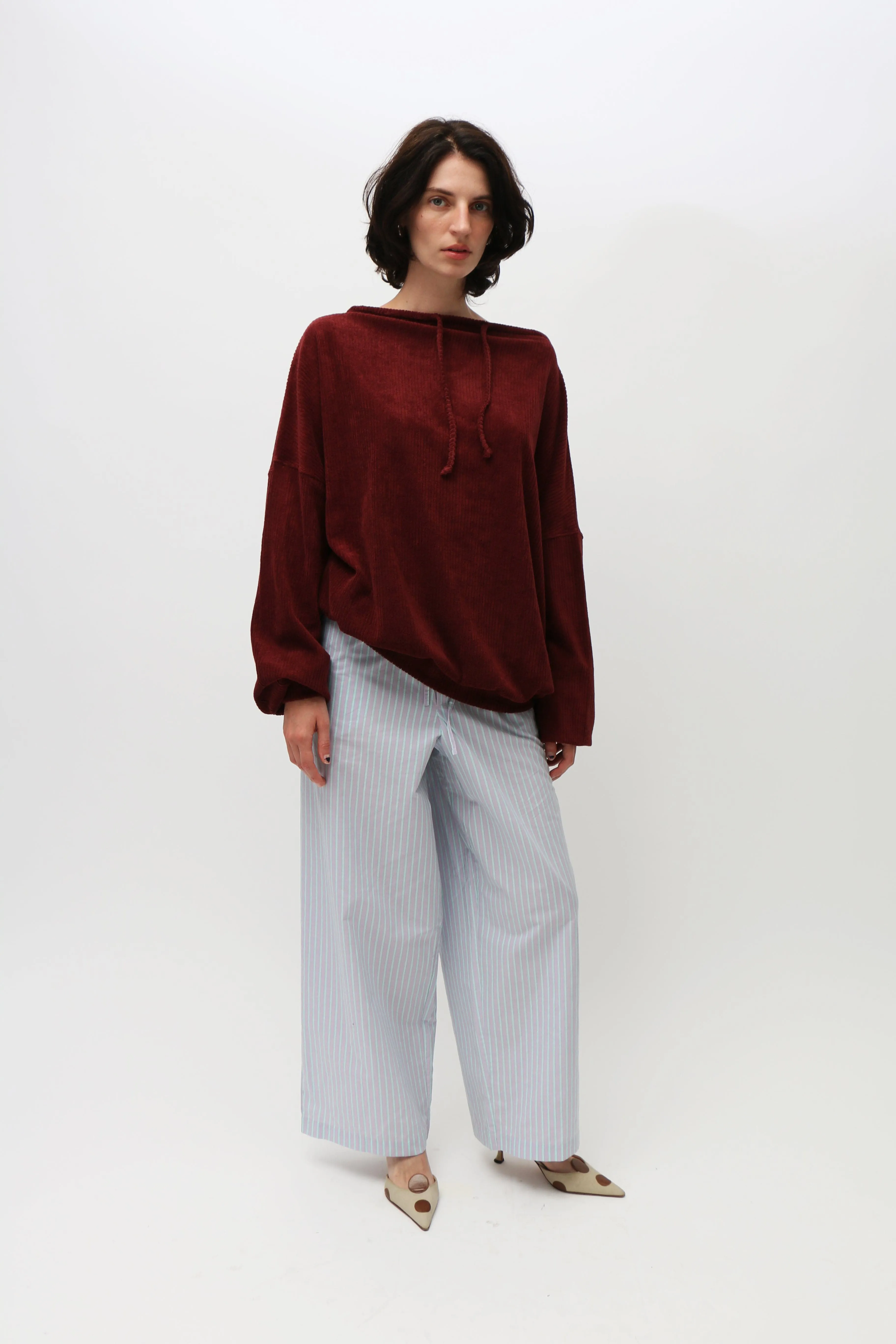 Aster Brown Red Ran Sweatshirt