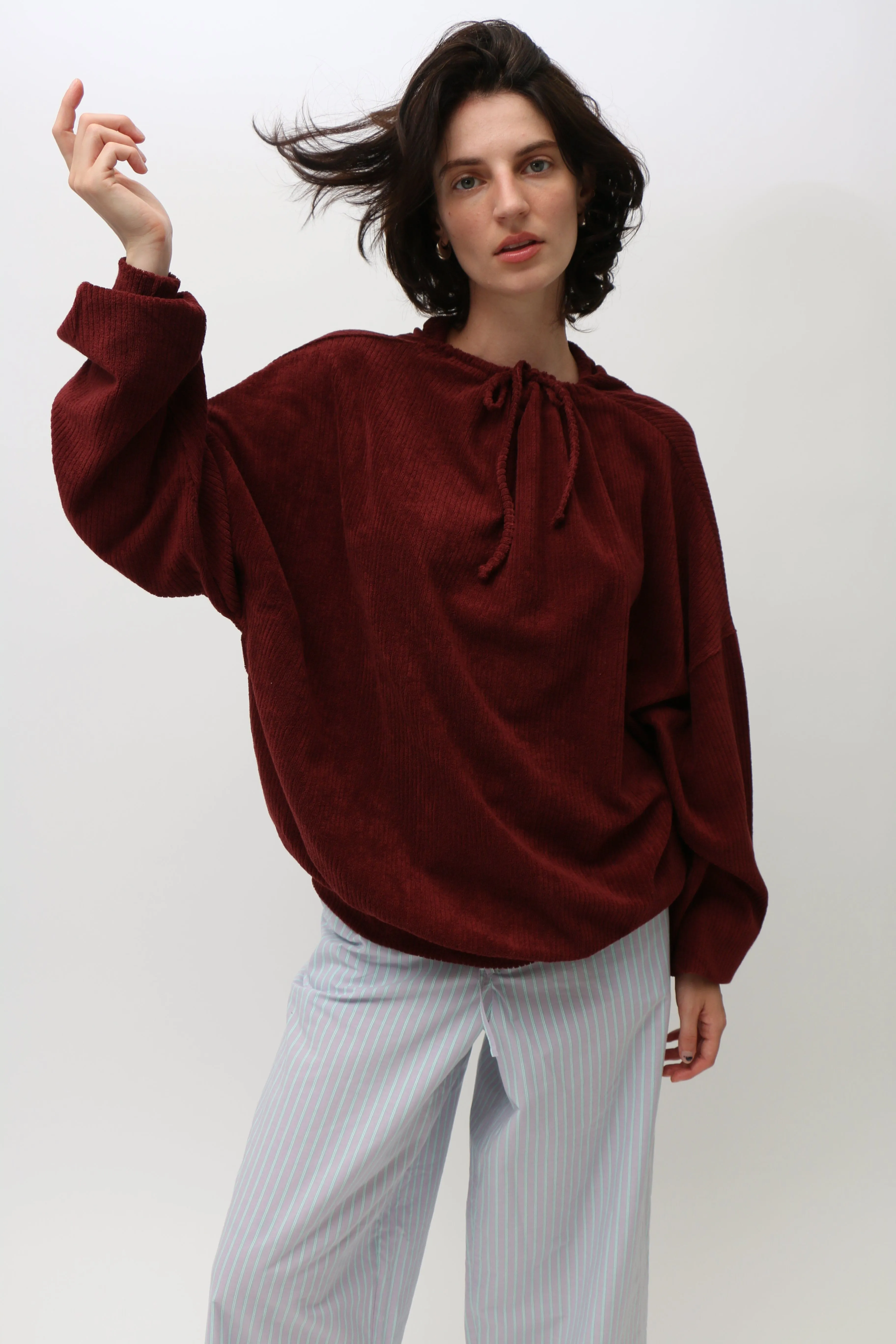 Aster Brown Red Ran Sweatshirt