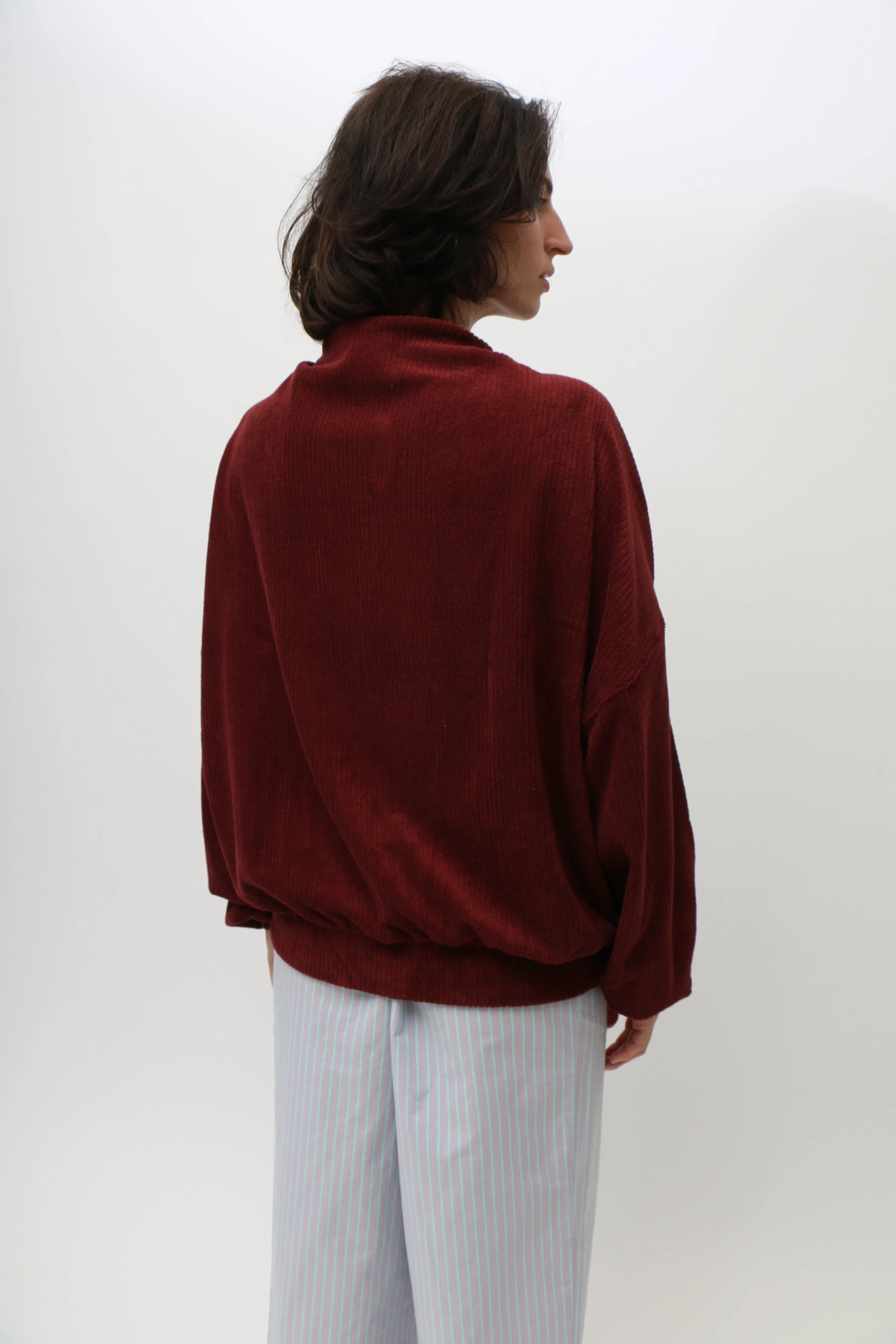 Aster Brown Red Ran Sweatshirt