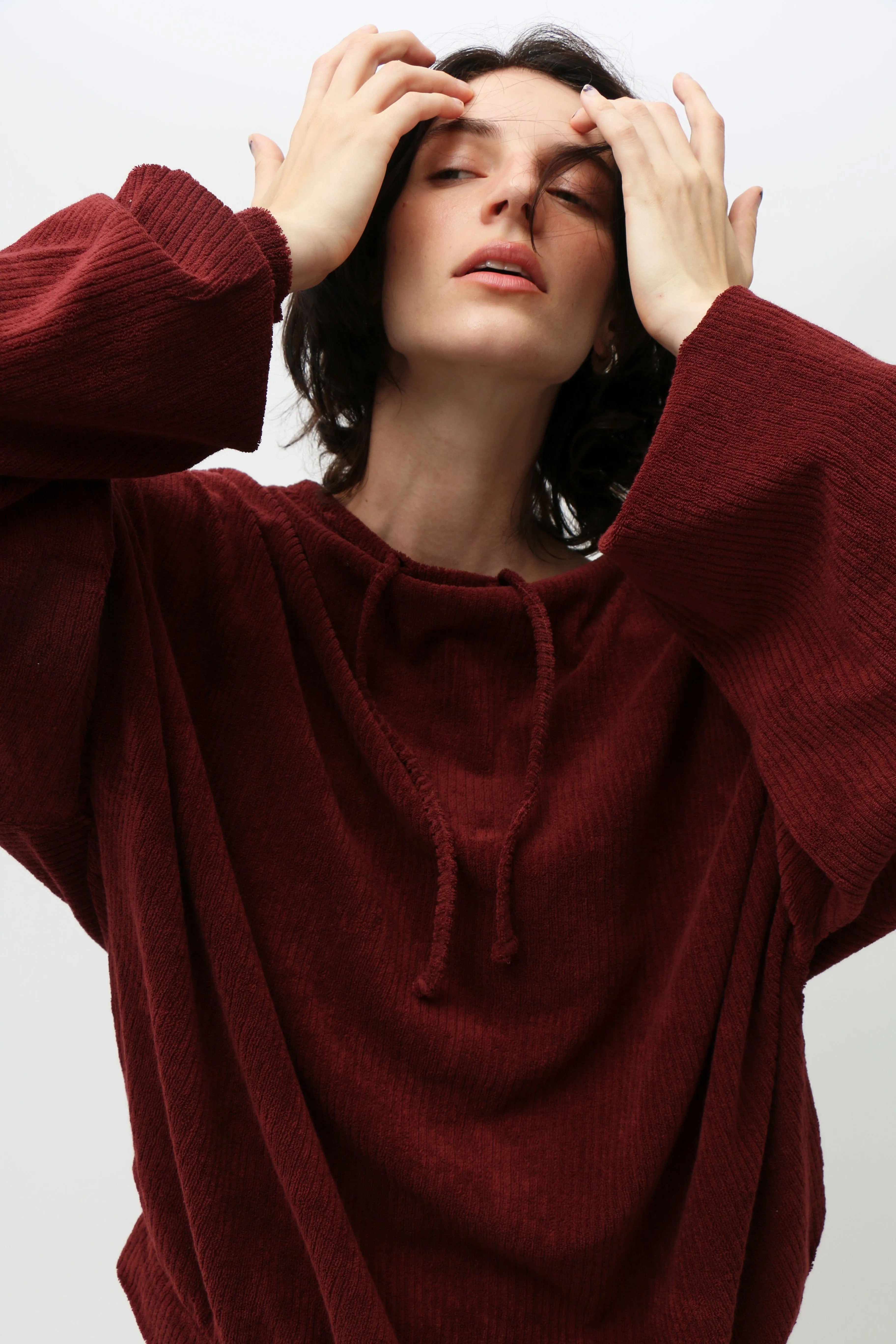 Aster Brown Red Ran Sweatshirt