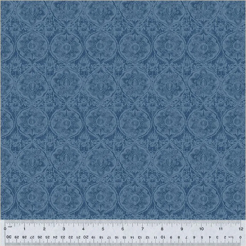 Banyan: Denim Damask