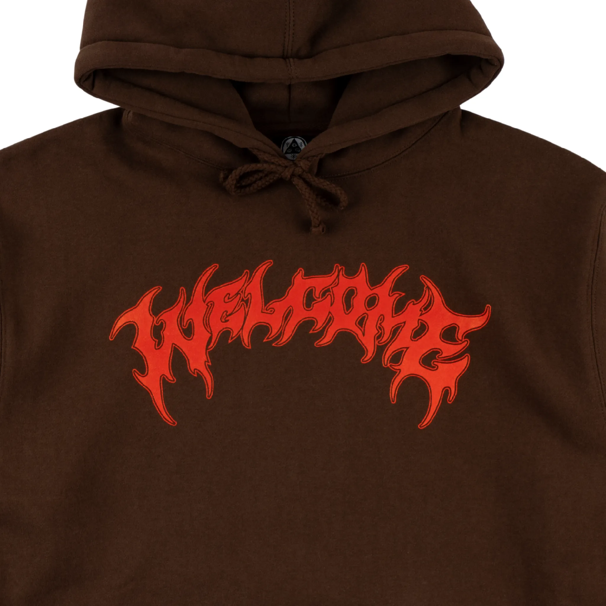 Barb Pullover Hoodie - Brown/Red