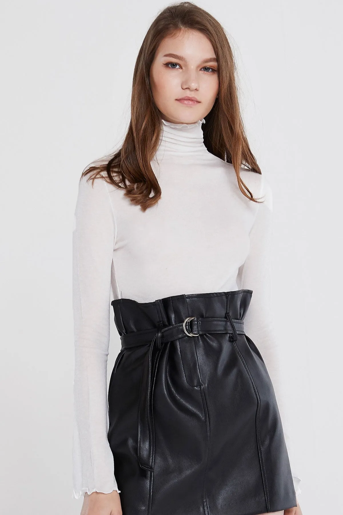 Basic Lightweight Turtleneck Top-4 Colors