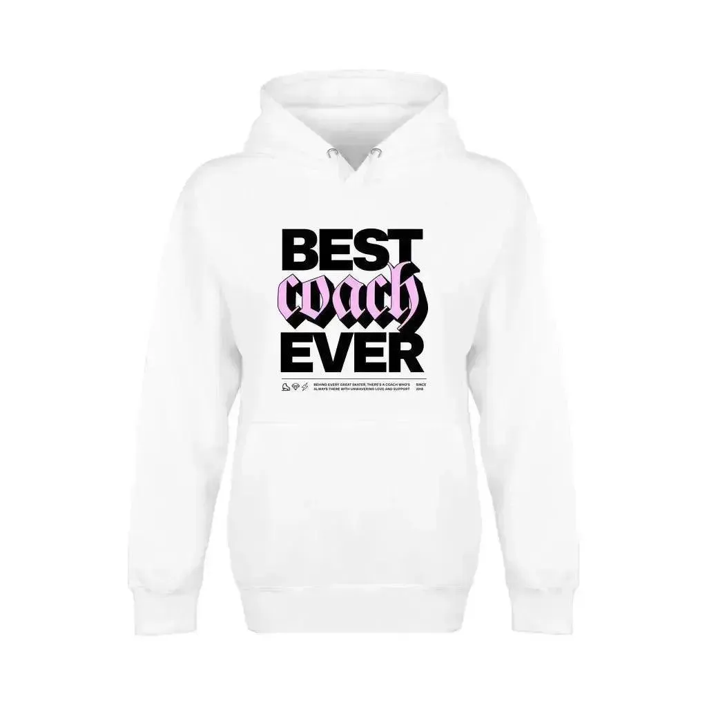 Best Coach Ever Unisex Premium Pullover Hoodie