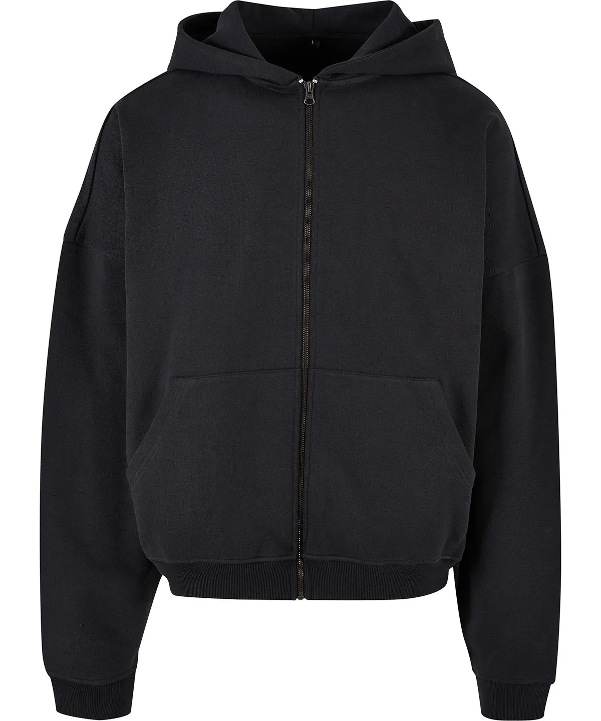 Black - 90s zip hoodie