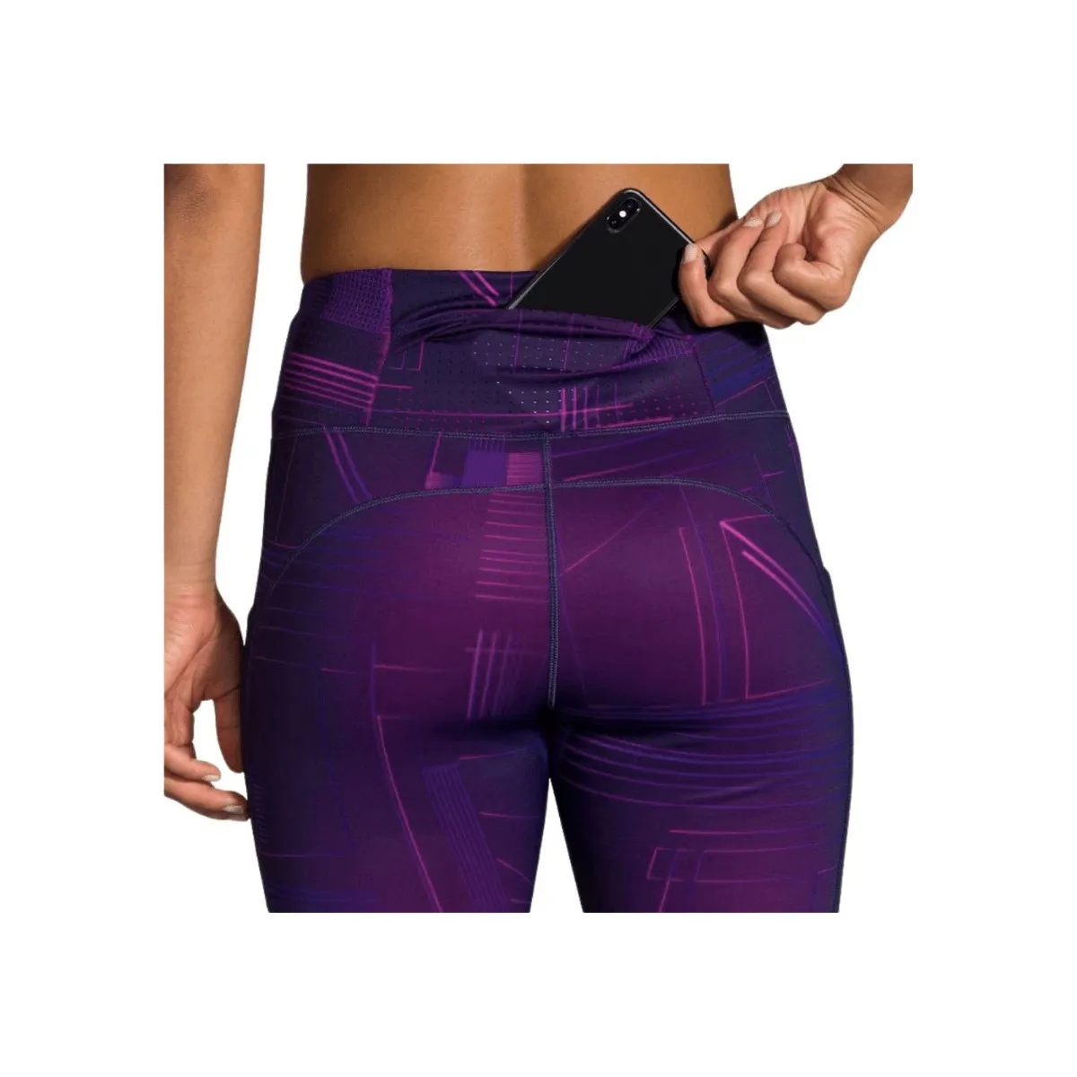 Brooks Method 7/8 Tights Purple Women