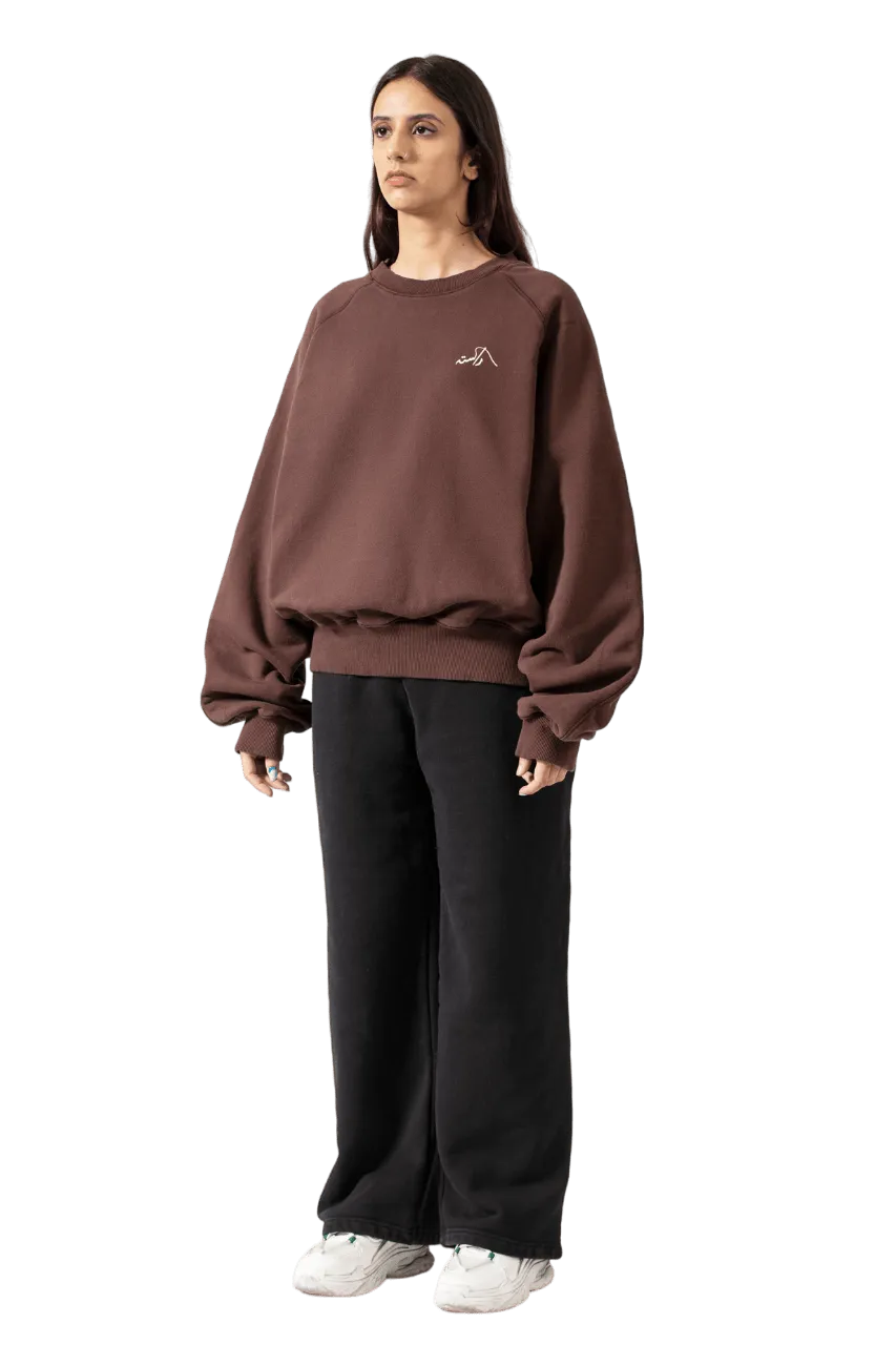 BROWN MADE IN PAK SWEATSHIRT (v2)