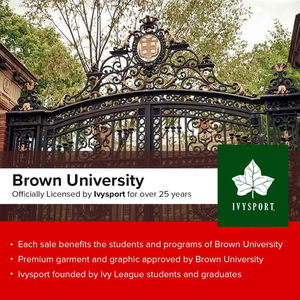 Brown University Spirit Sweatshirt (Charcoal Grey)