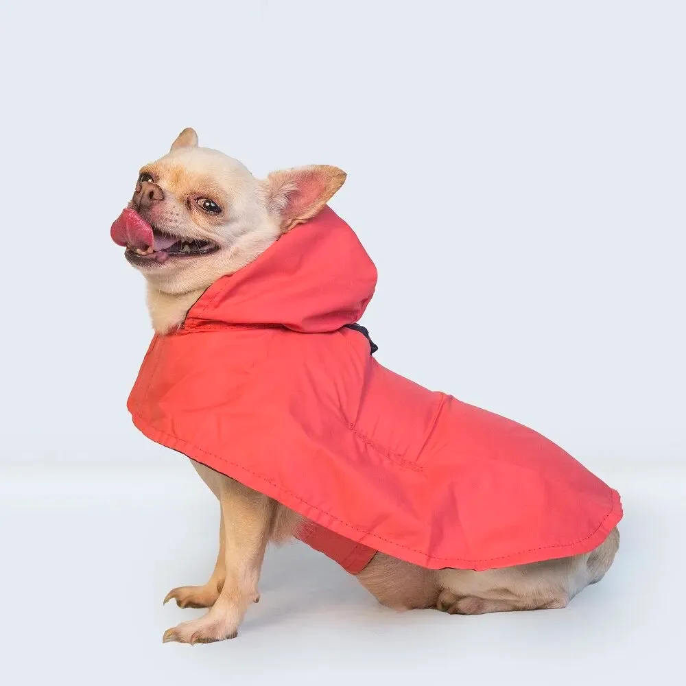 Cape Style Dog Raincoat (Blue)