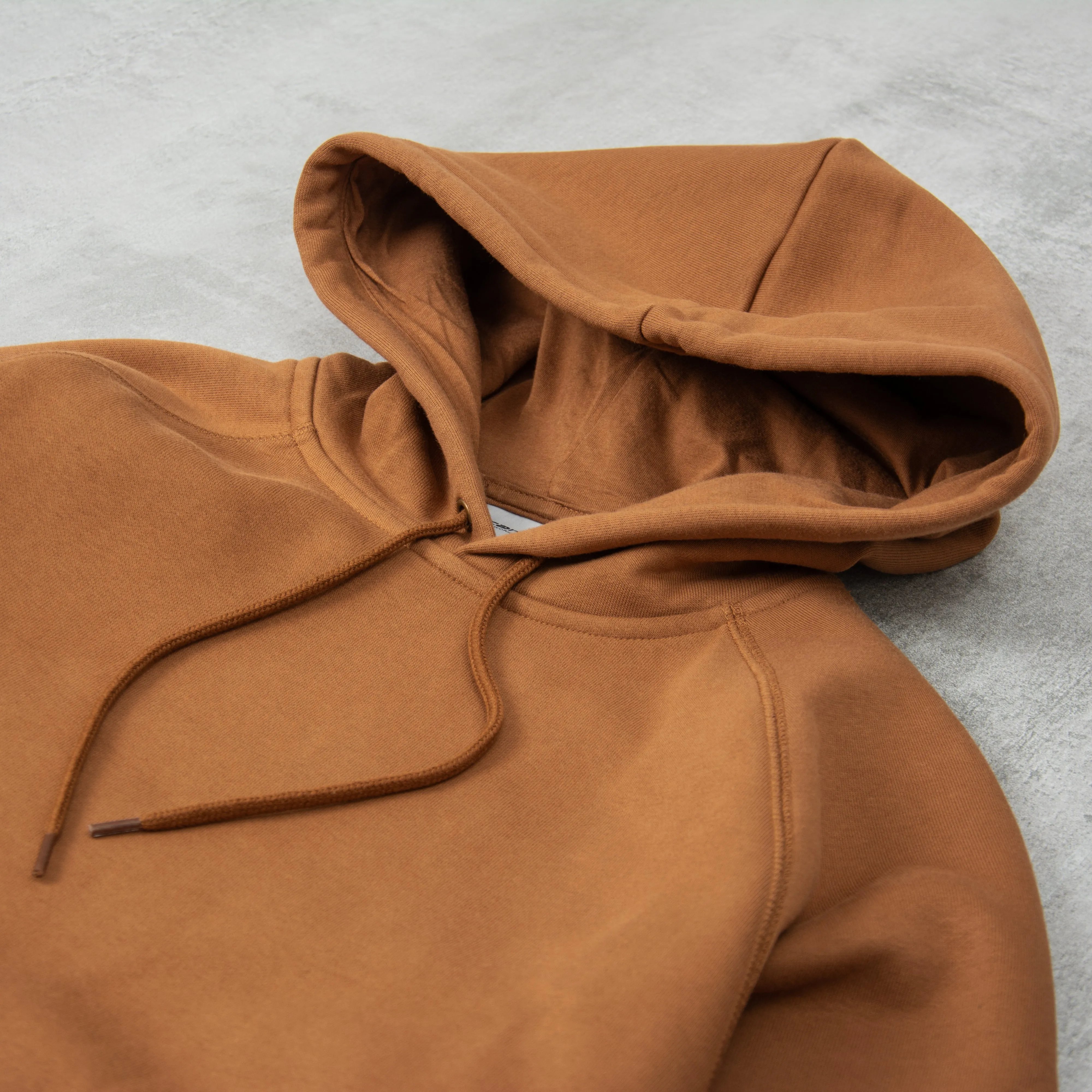 Carhartt WIP Hooded Chase Sweatshirt - Hamilton Brown