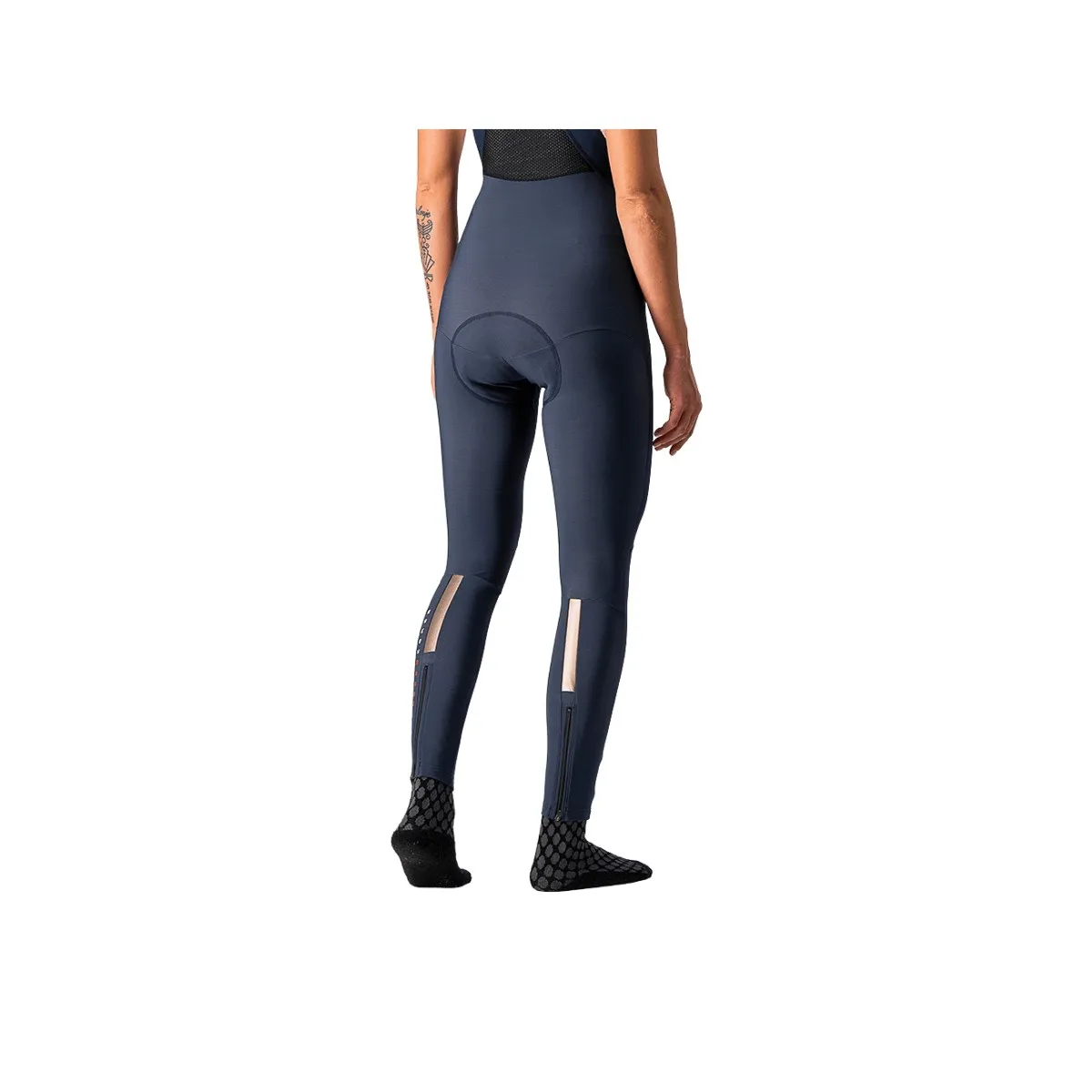 Castelli Sorprasso Ros Bib Tights Blue Bronce Woman