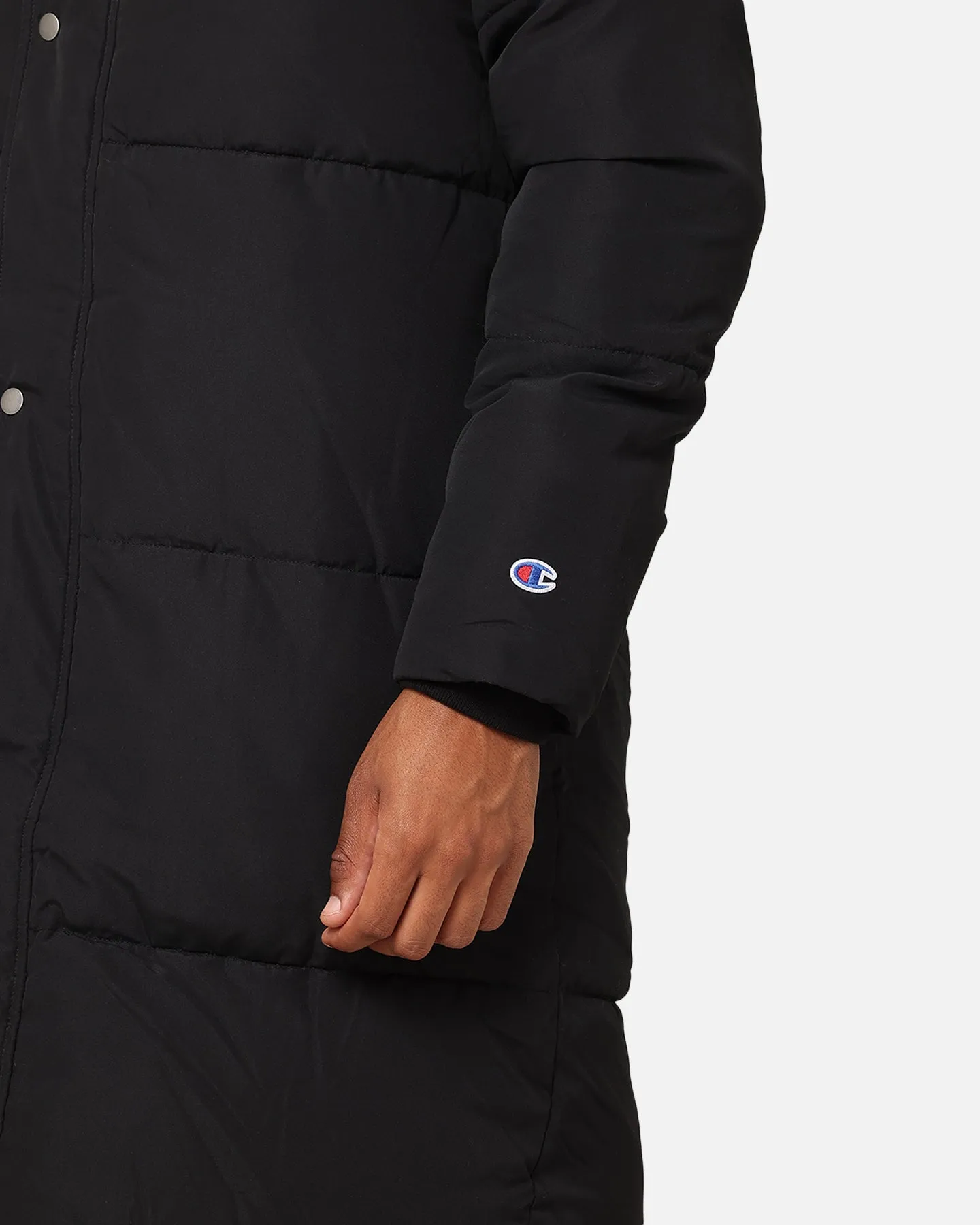 Champion Rochester Long Line Puffer Jacket Black