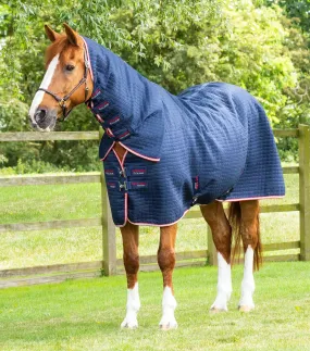 Combo Dry-Tech Horse Cooler Rug Navy