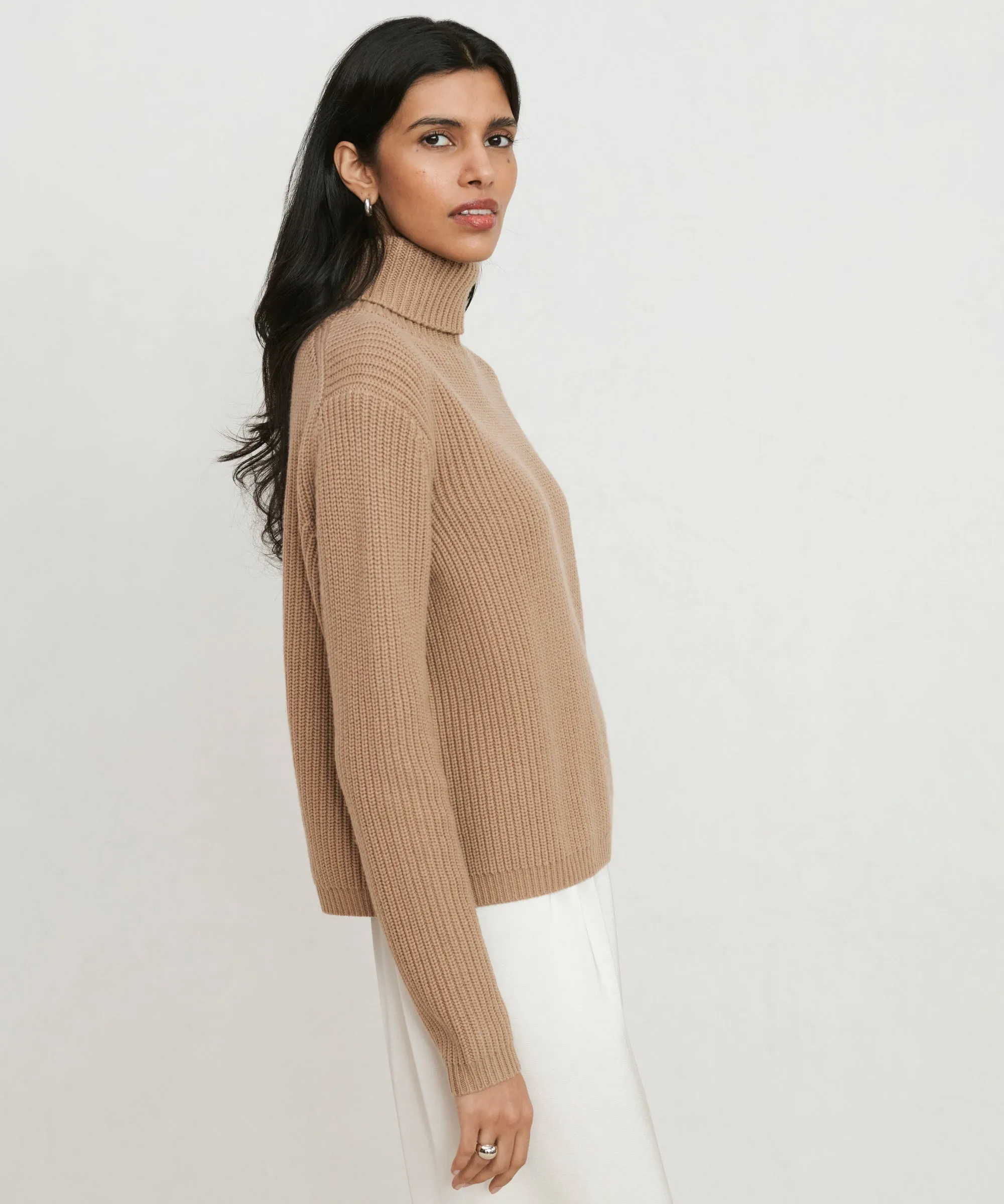 Cropped Turtleneck