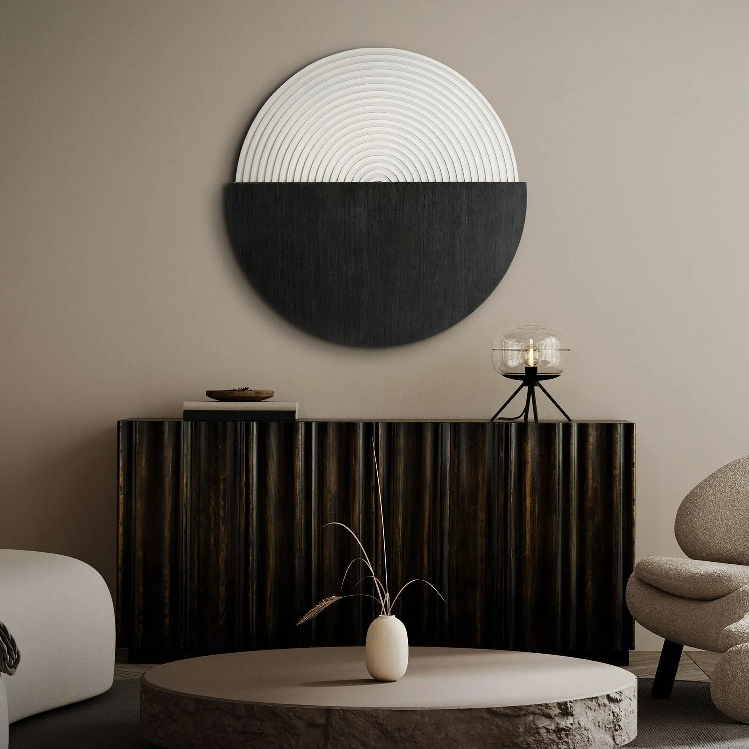 Discus of Destiny Circular Wall Art