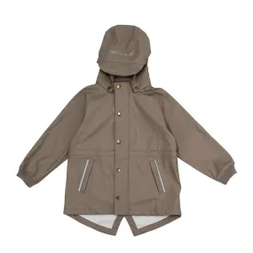 Fishtail Raincoat - Fog