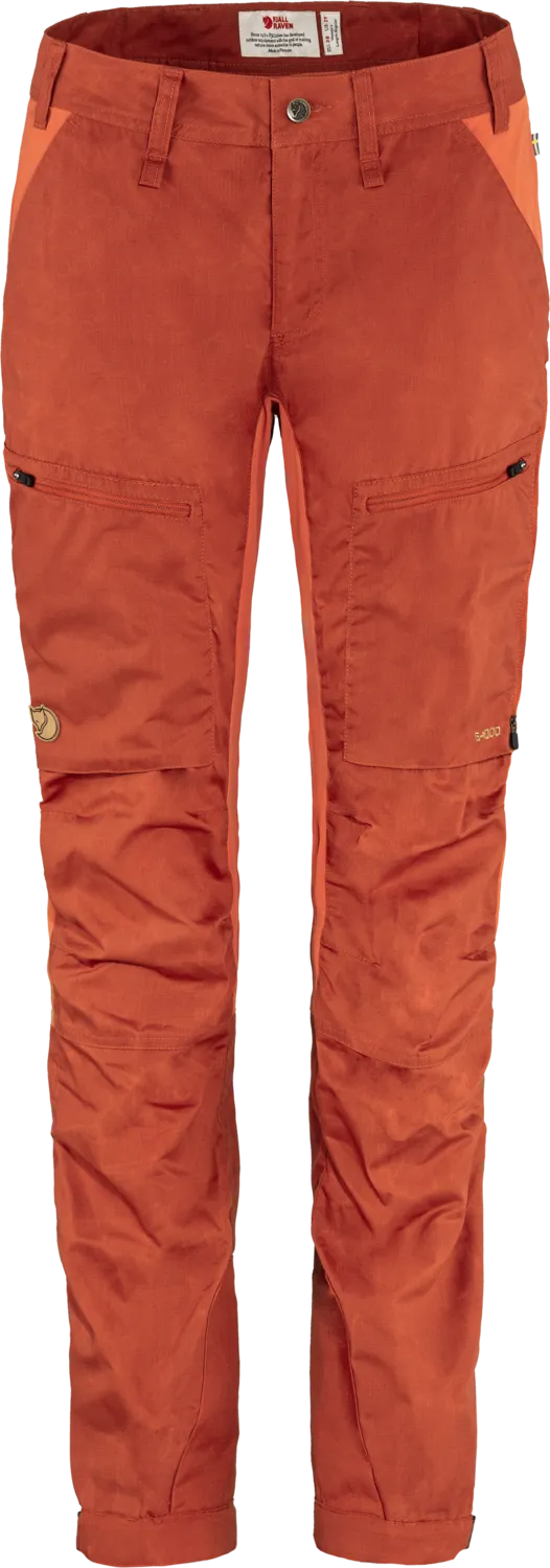 Fjällräven Women&#x27;s Abisko Lite Trekking Trousers Short Cabin Red-Rowan Red | Buy Fjällräven Women&#x27;s Abisko Lite Trekking Trousers Short Cabin Red-Rowan Red here | Outnorth