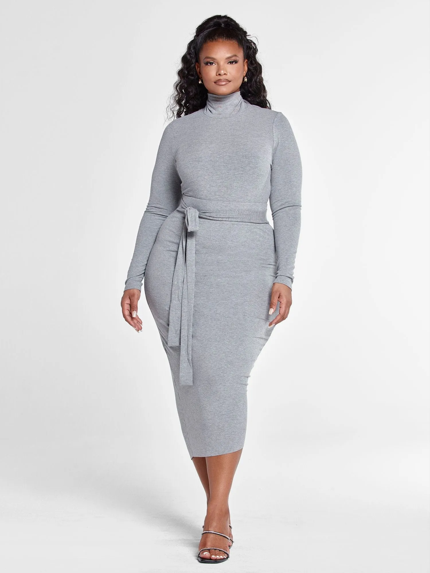 FTF Essentials - Rib Knit Tie Knot Skirt