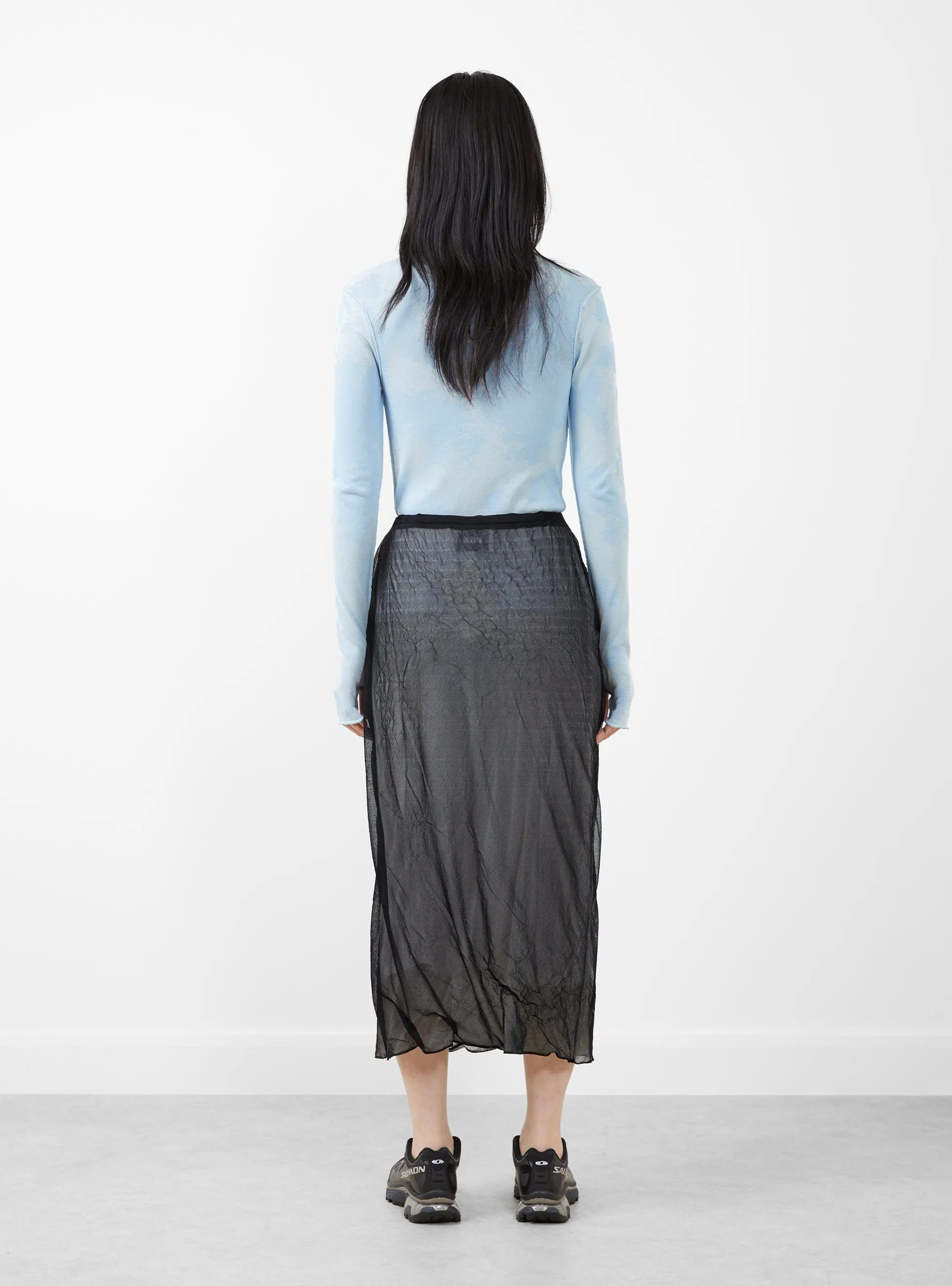 Hankachi Skirt Black