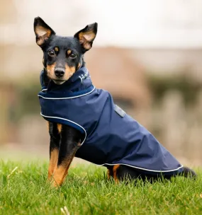 Horseware Signature Dog Rain Coat - Navy