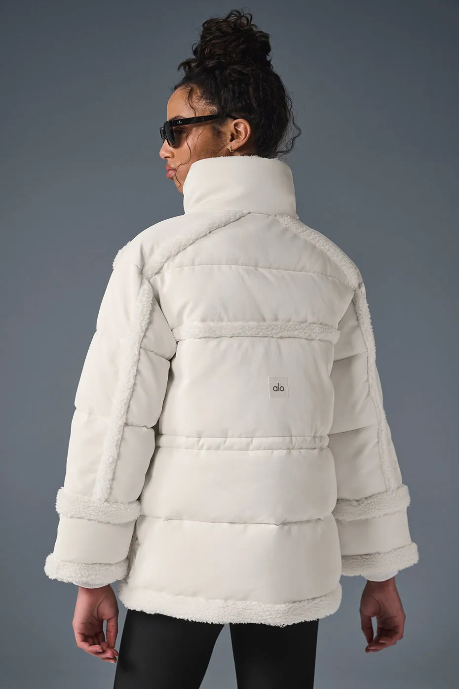 Ice Breaker Puffer Jacket - Ivory