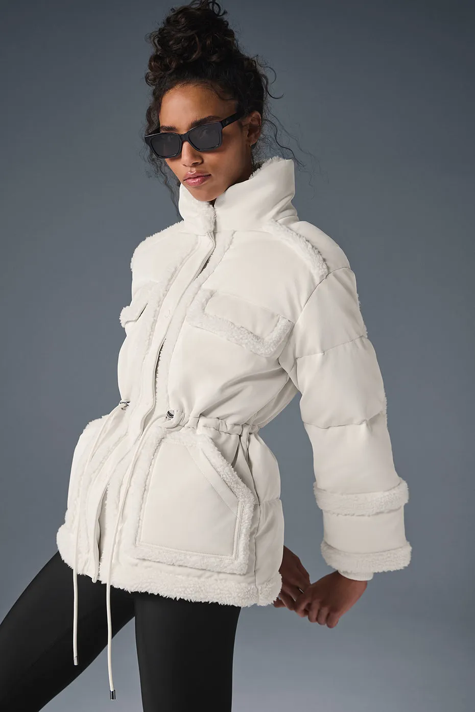 Ice Breaker Puffer Jacket - Ivory