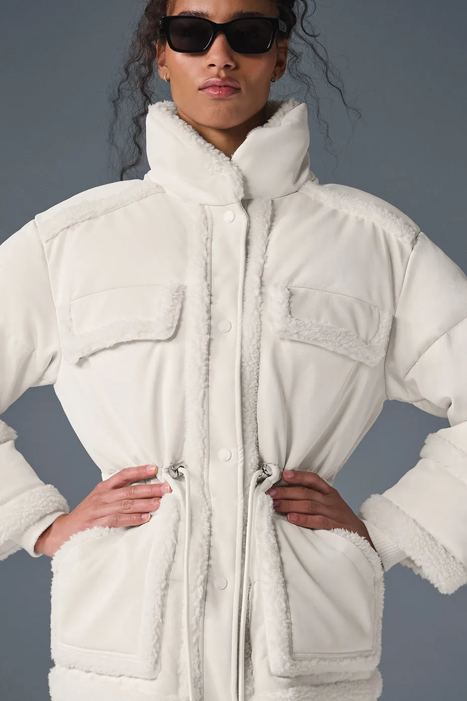 Ice Breaker Puffer Jacket - Ivory