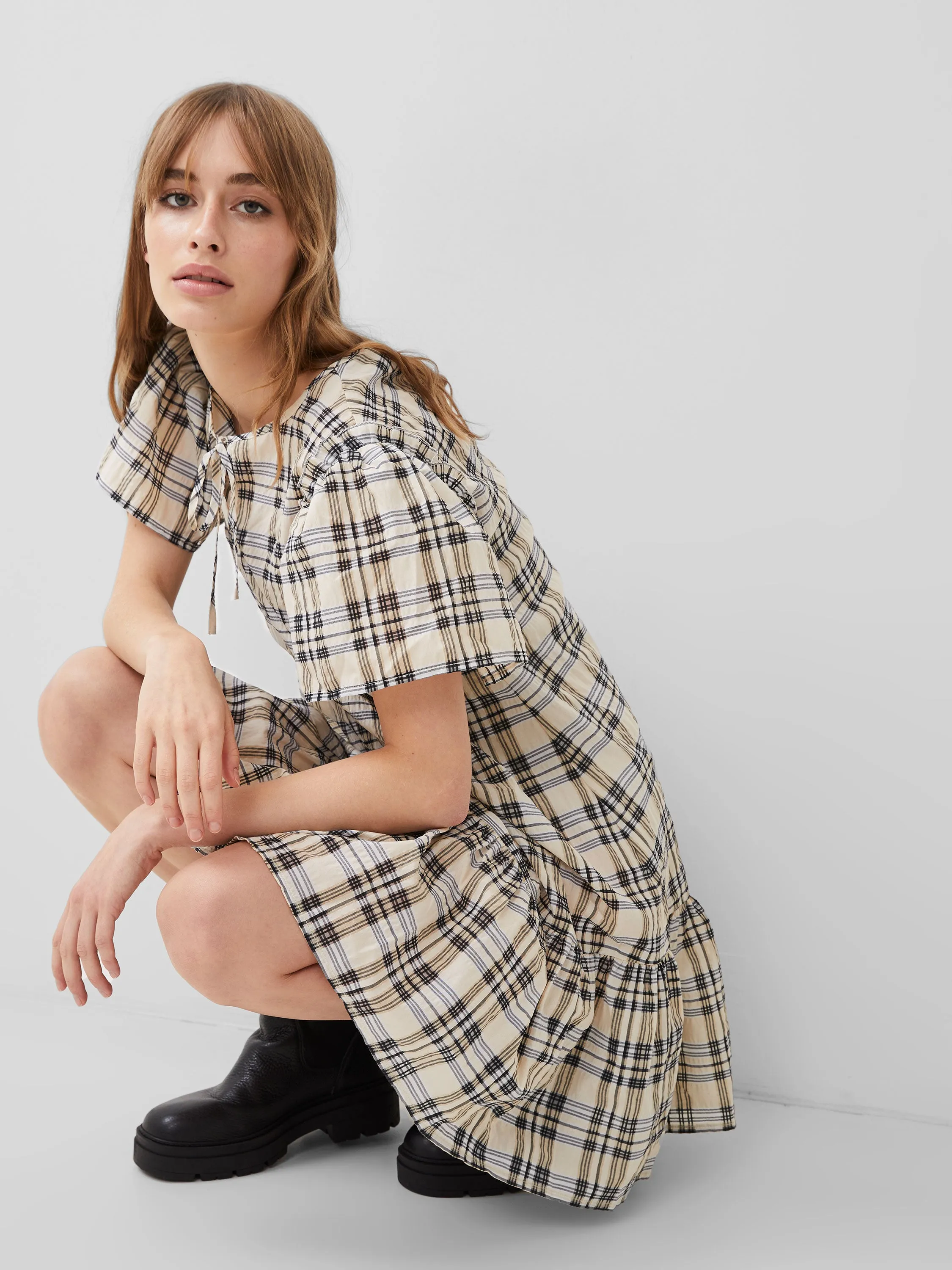 Ivy Check Dress