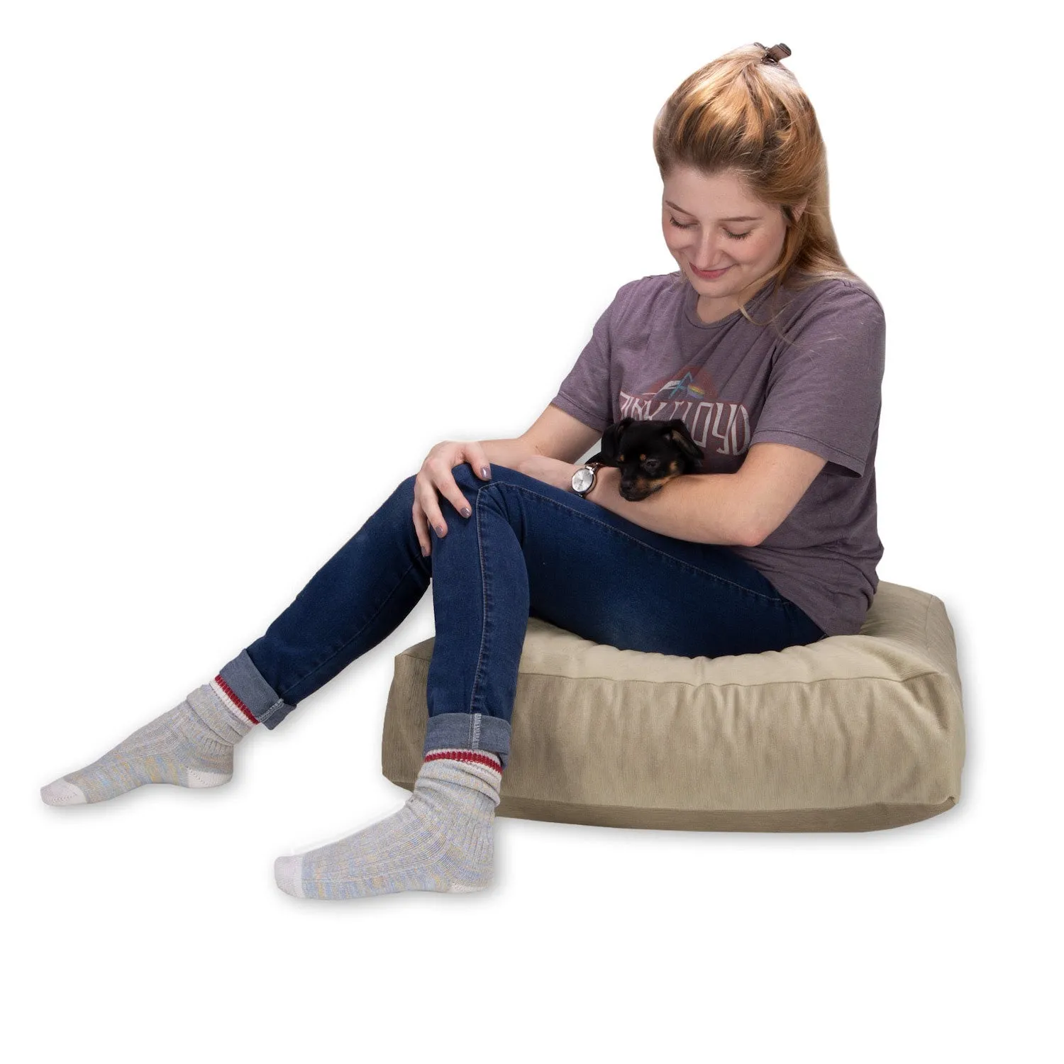 Jaxx Brio Large Décor Floor Pillow & Yoga Cushion