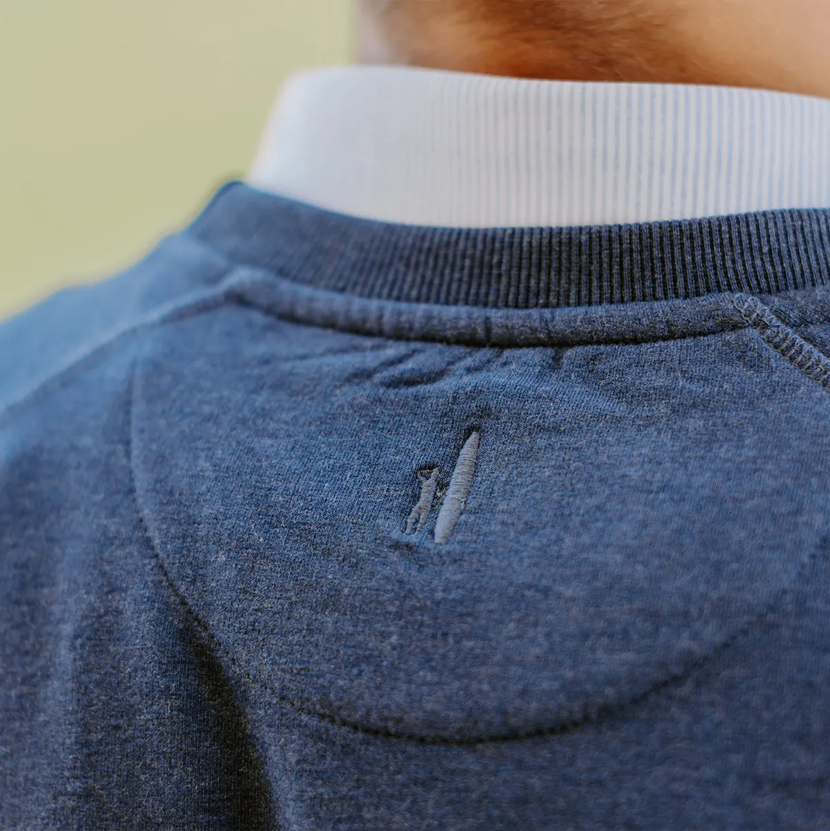 Johnnie-O Navy Freeman Crewneck