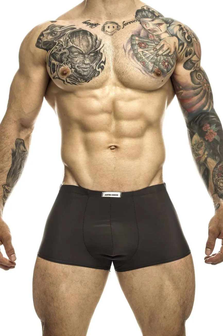 JUSTIN SIMON XSJ08 Classic Trunks Color Gray