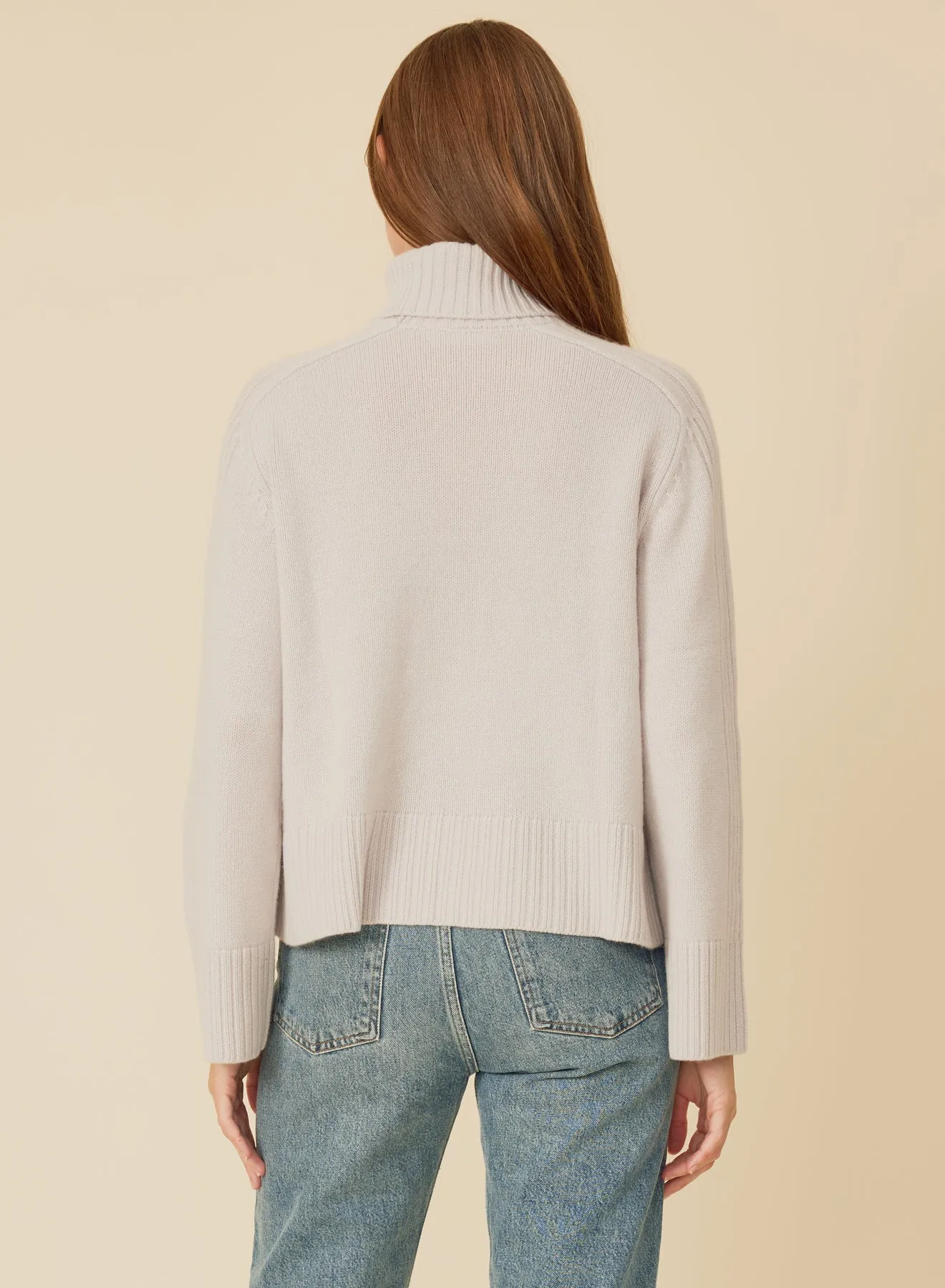 Keaton Cashmere Pullover - Salt