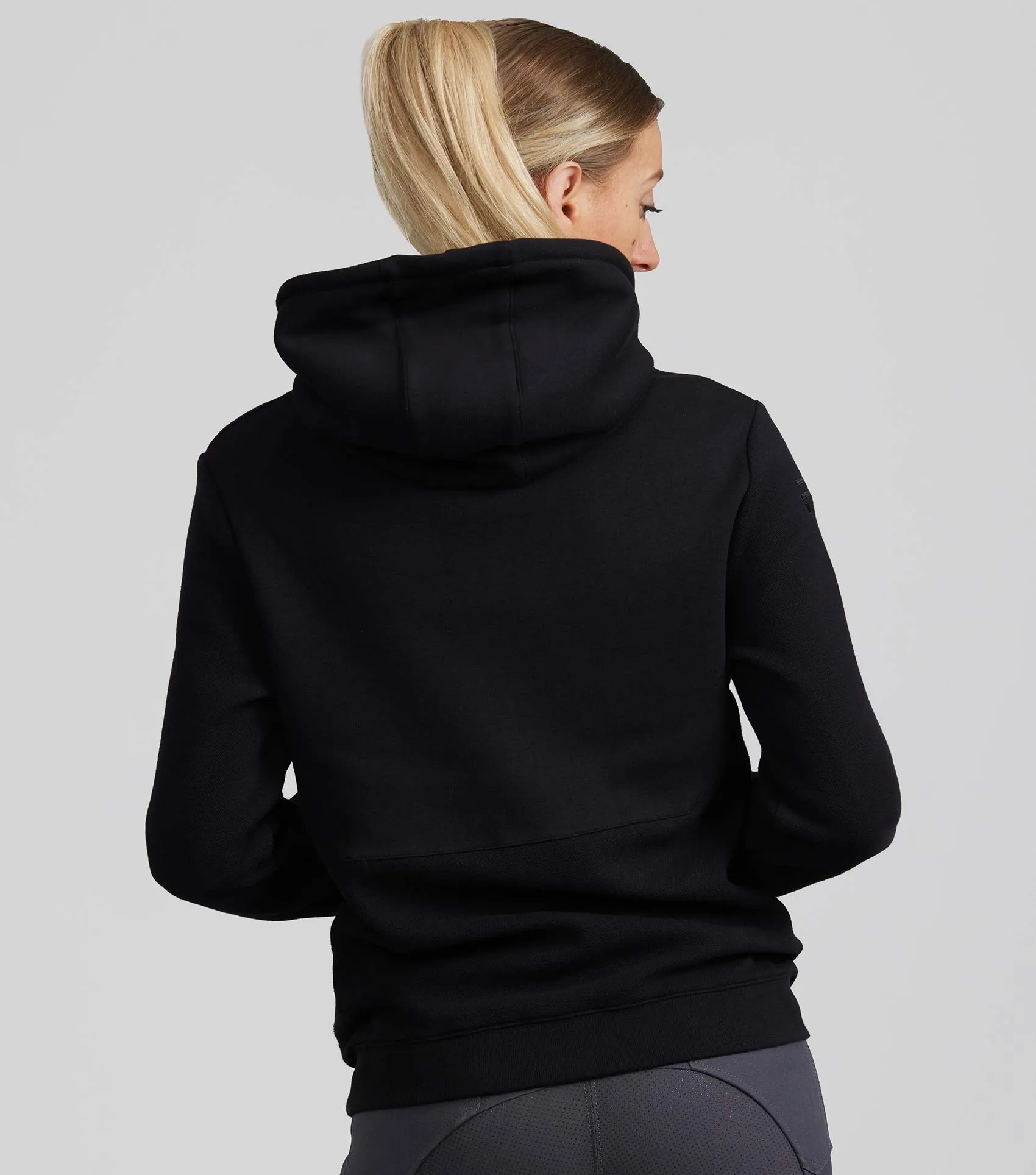 Legato Hooded Full-Zip Sweatshirt Phantom Black