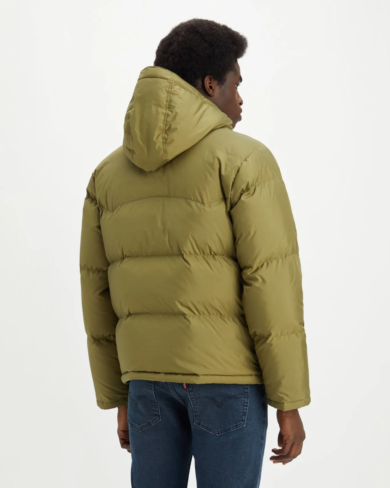 Levi's® Laurel Short Puffer Jacket - Martini Olive