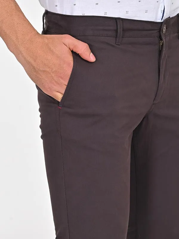 Men Brooklyn Fit Cotton Stretch Trouser