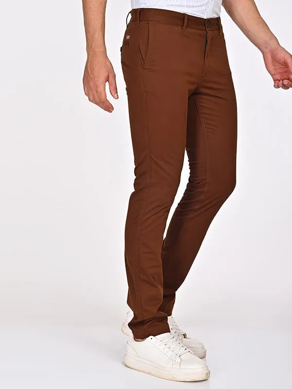 Men Brooklyn Fit Cotton Stretch Trouser