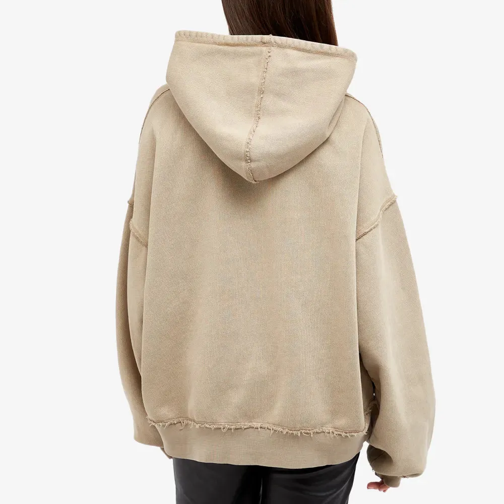 MISBHV Signature Washed Hoodie, light brown