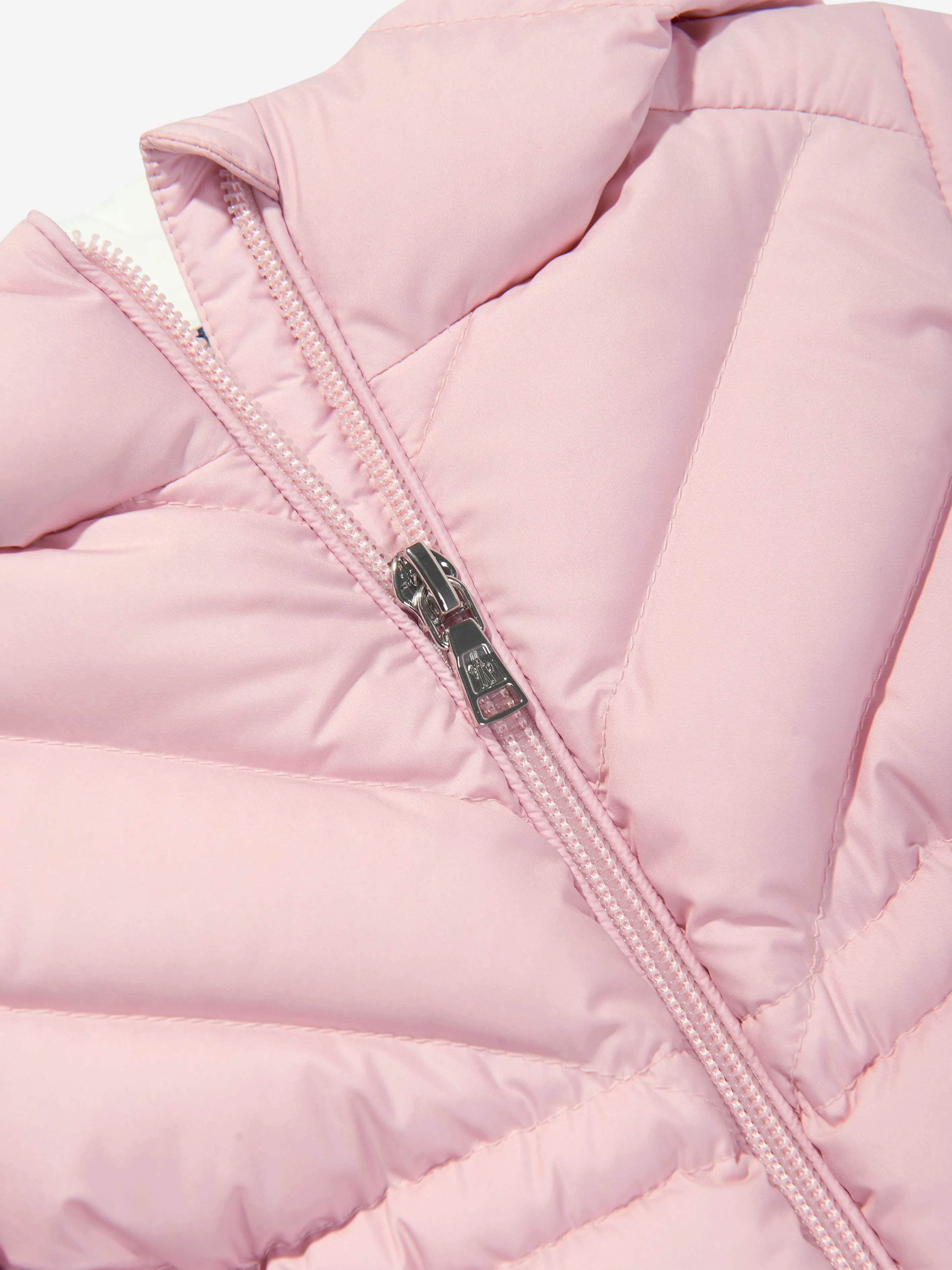 Moncler Enfant Baby Girls Down Padded Sanaa Jacket in Pink