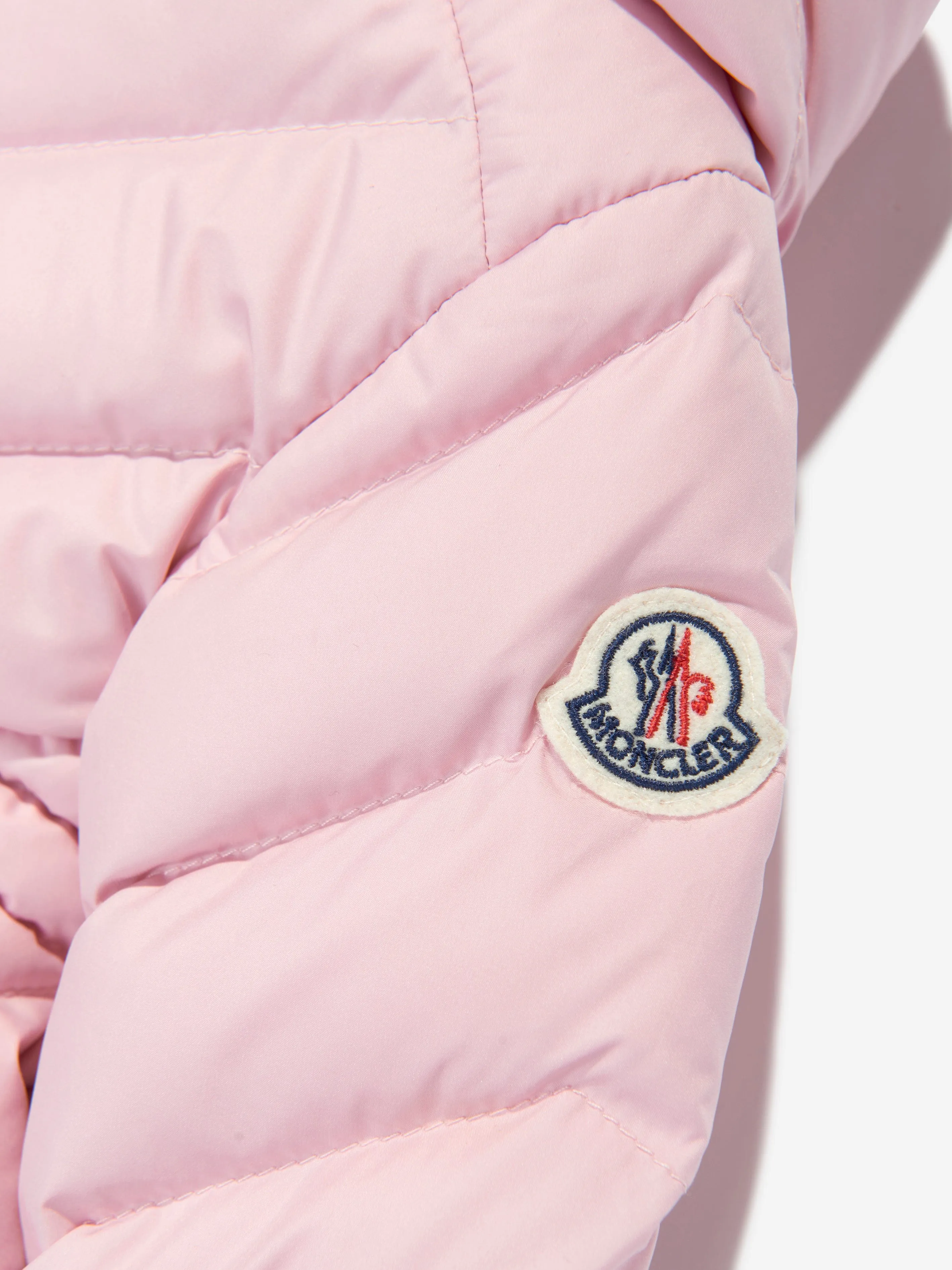 Moncler Enfant Baby Girls Down Padded Sanaa Jacket in Pink